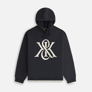 Kith Women Maverick Magnified Crest Hoodie - Black