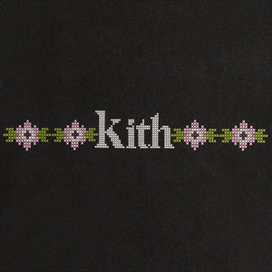 Kith Women Mulberry Needlepoint Vintage Tee - Black PH