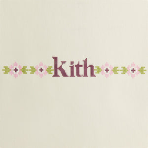 Kith Women Mulberry Needlepoint Vintage Tee - Sandrift