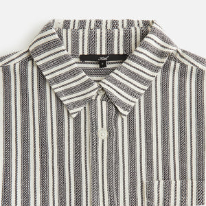 Kith Women Ora II Dobby Stripe Shirt - Black PH