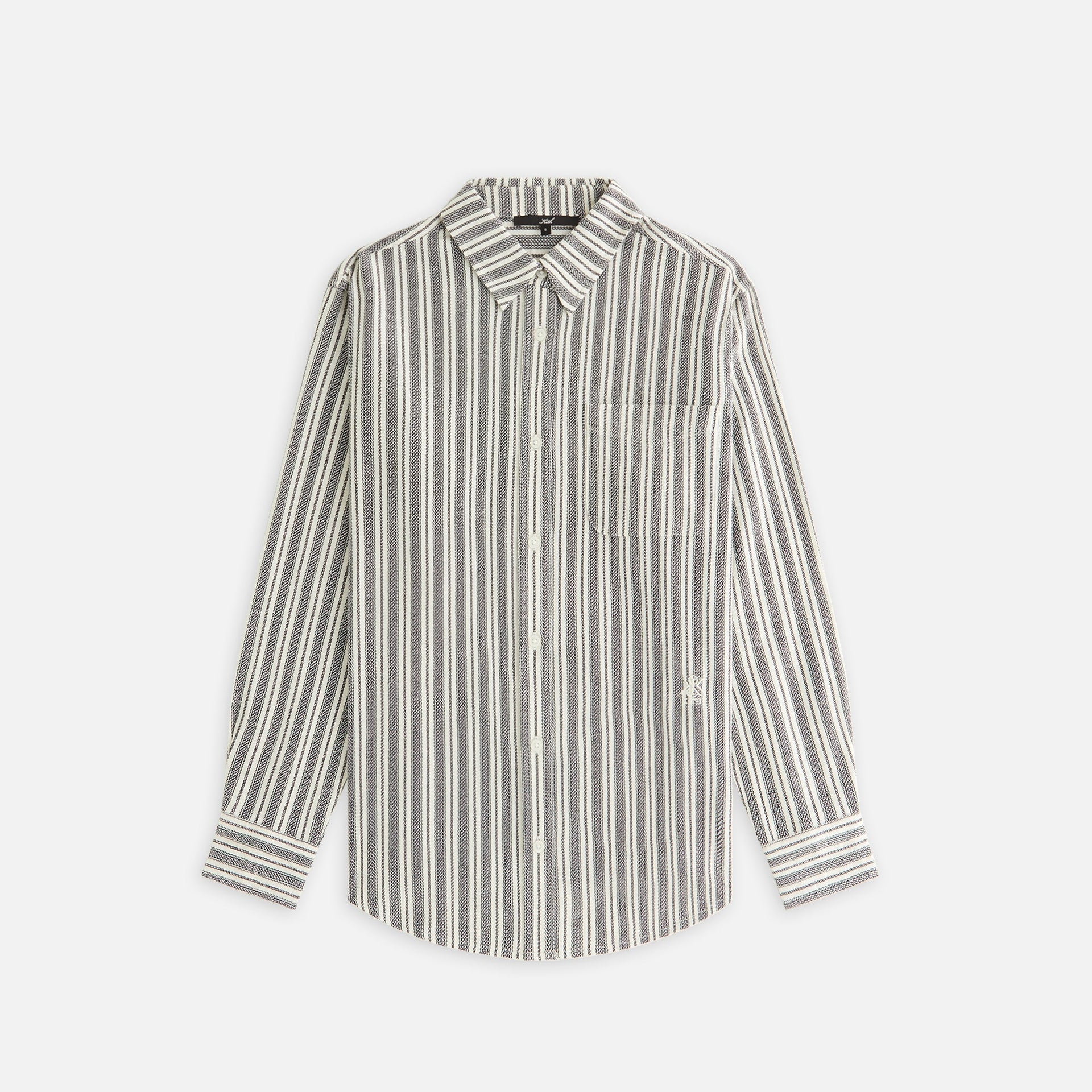 Kith Women Ora II Dobby Stripe Shirt - Black PH