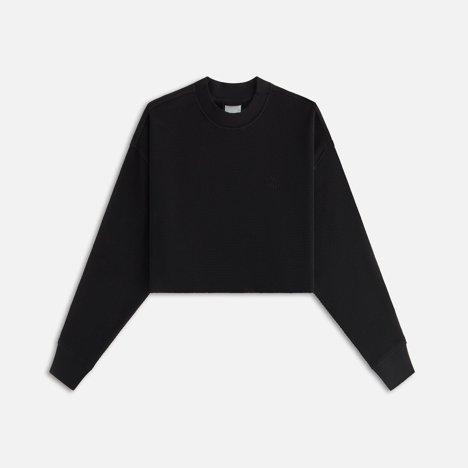 Kith Women Bryden Waffle Long Sleeve - Black