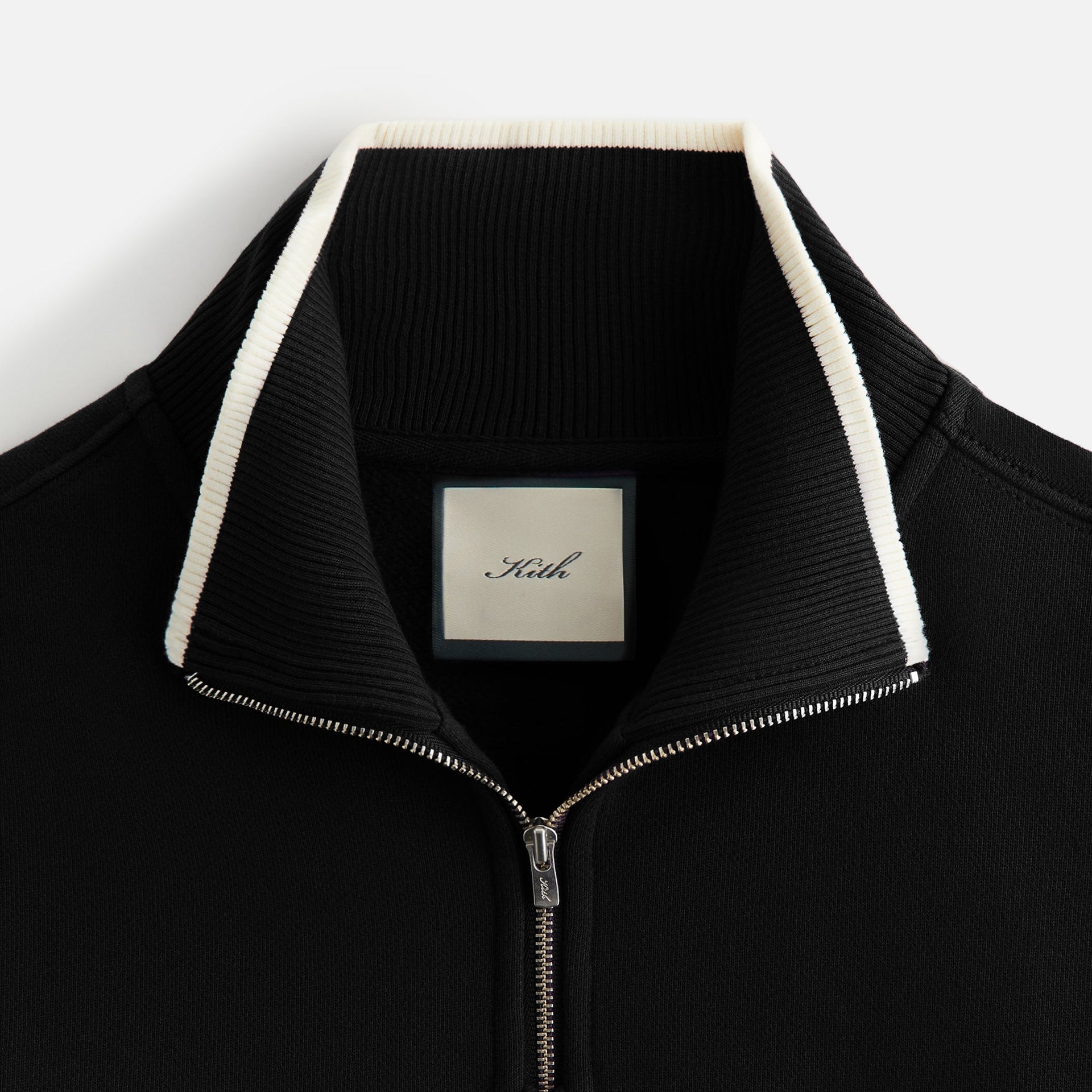 Kith Women Hunter II Script Quarter Zip - Black