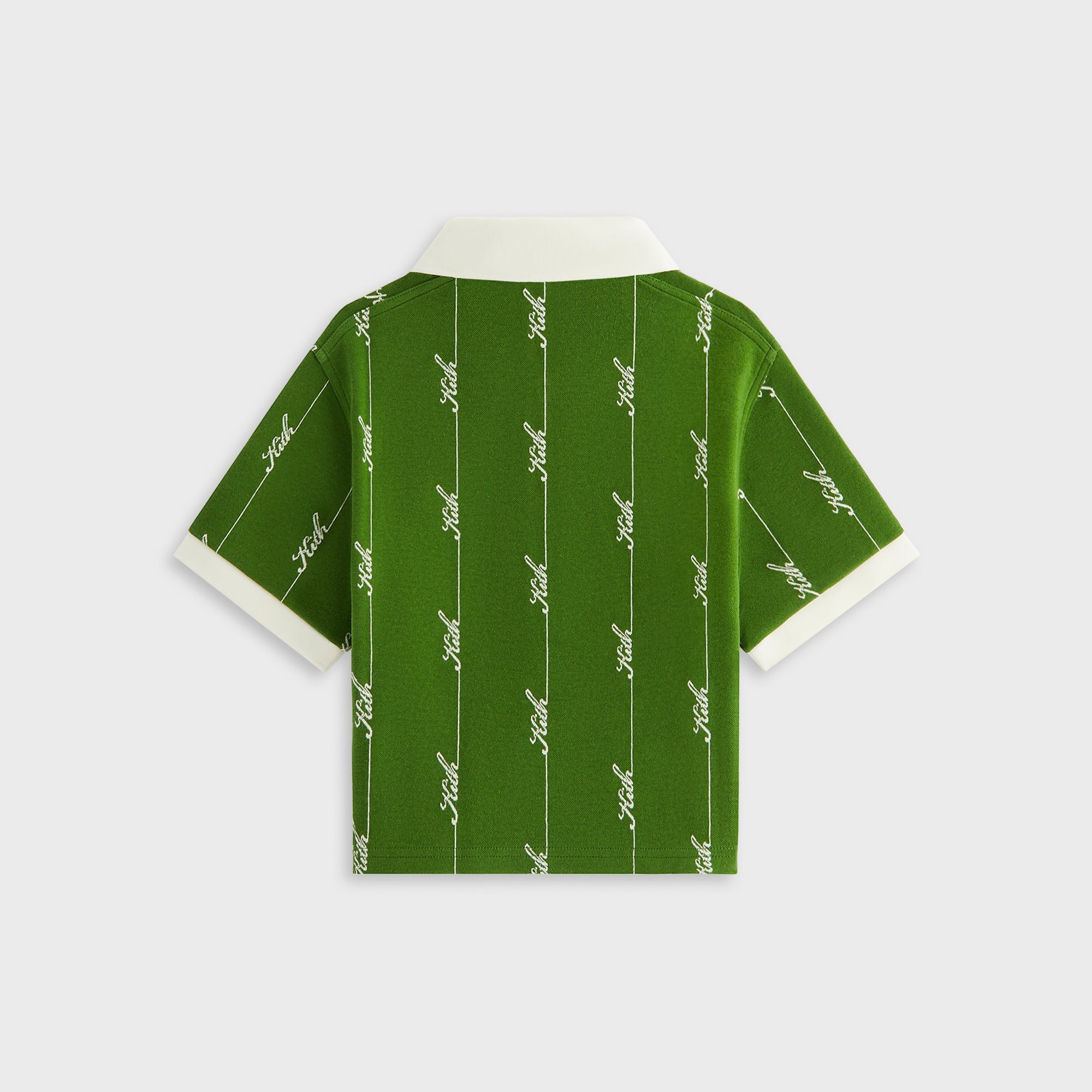 【最終値下げ完売品】Kith Taylen Pique Logo Knit Kith Women Taylen Pique Logo Knit Polo - Turf – Kith Canada