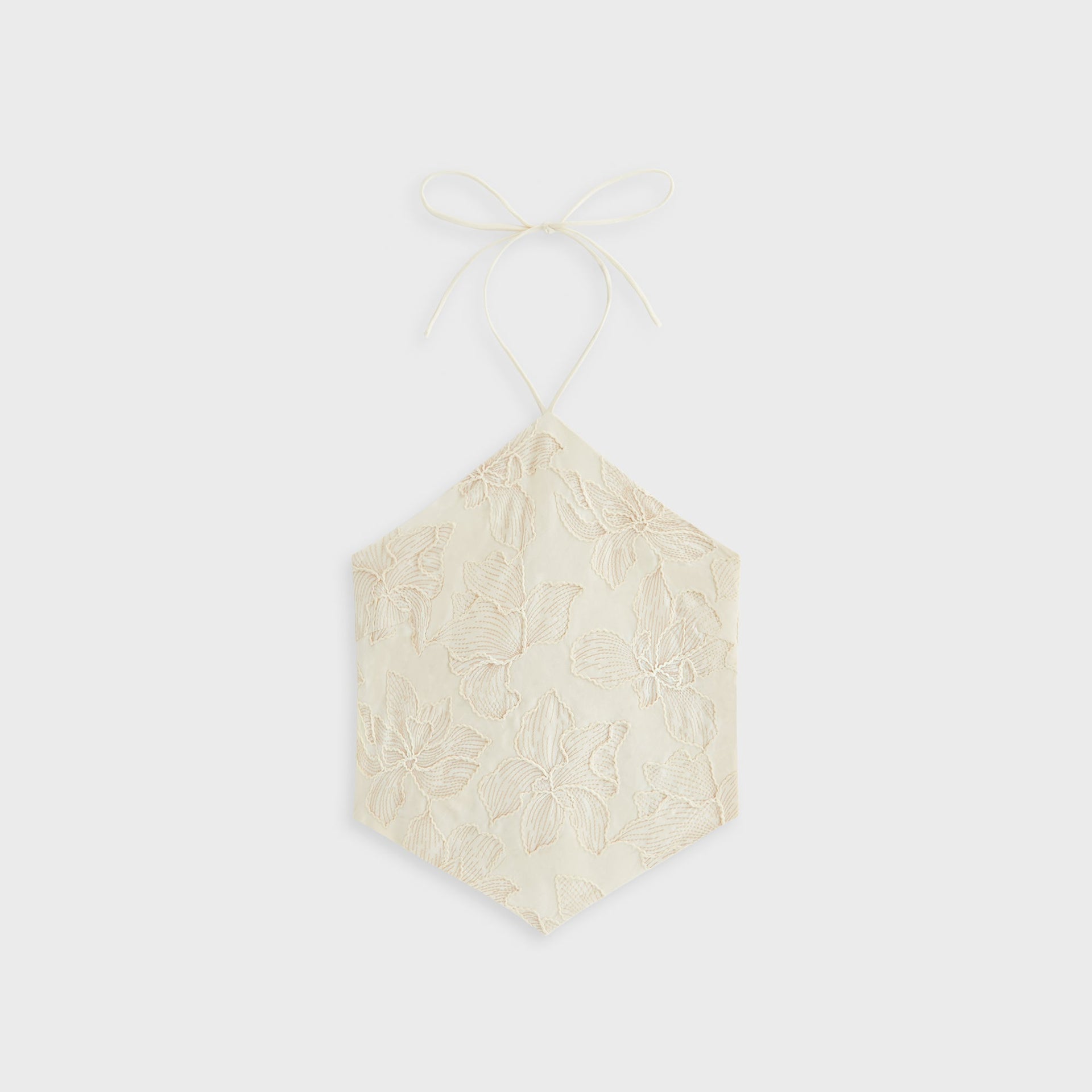 Kith Women Kumi Floral Embroidered Halter - Sandrift