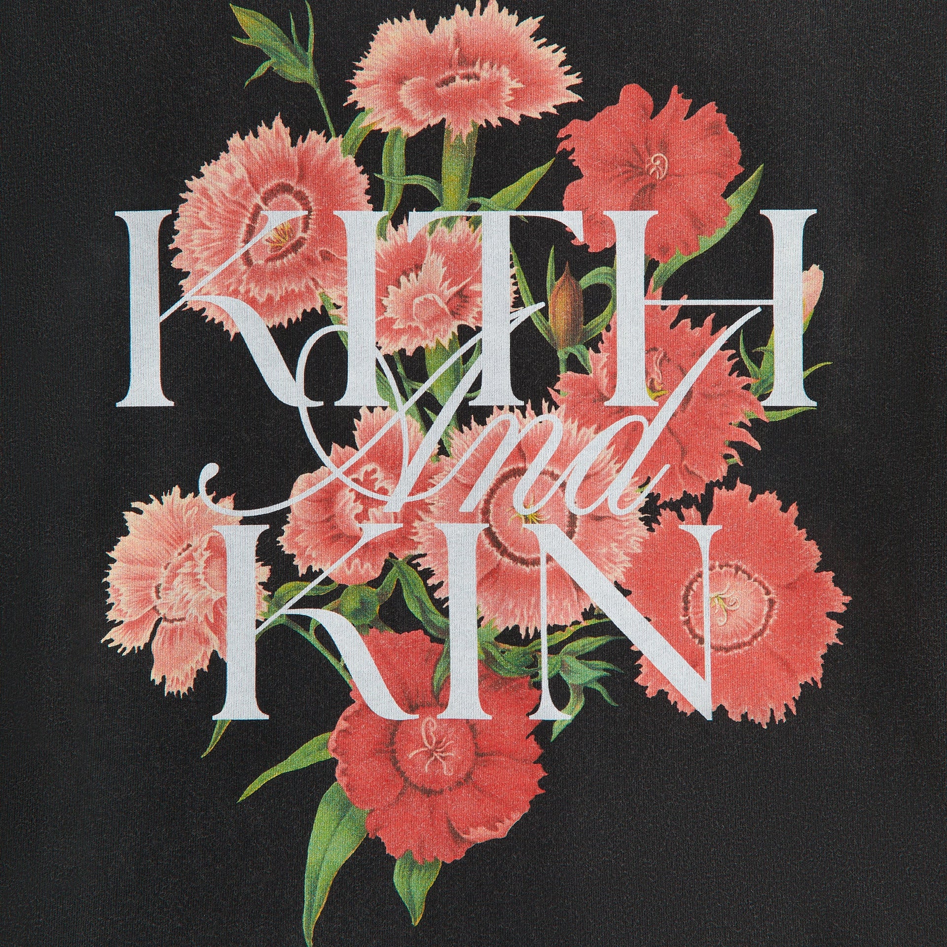 Kith Women Floral Vintage Tee - Black