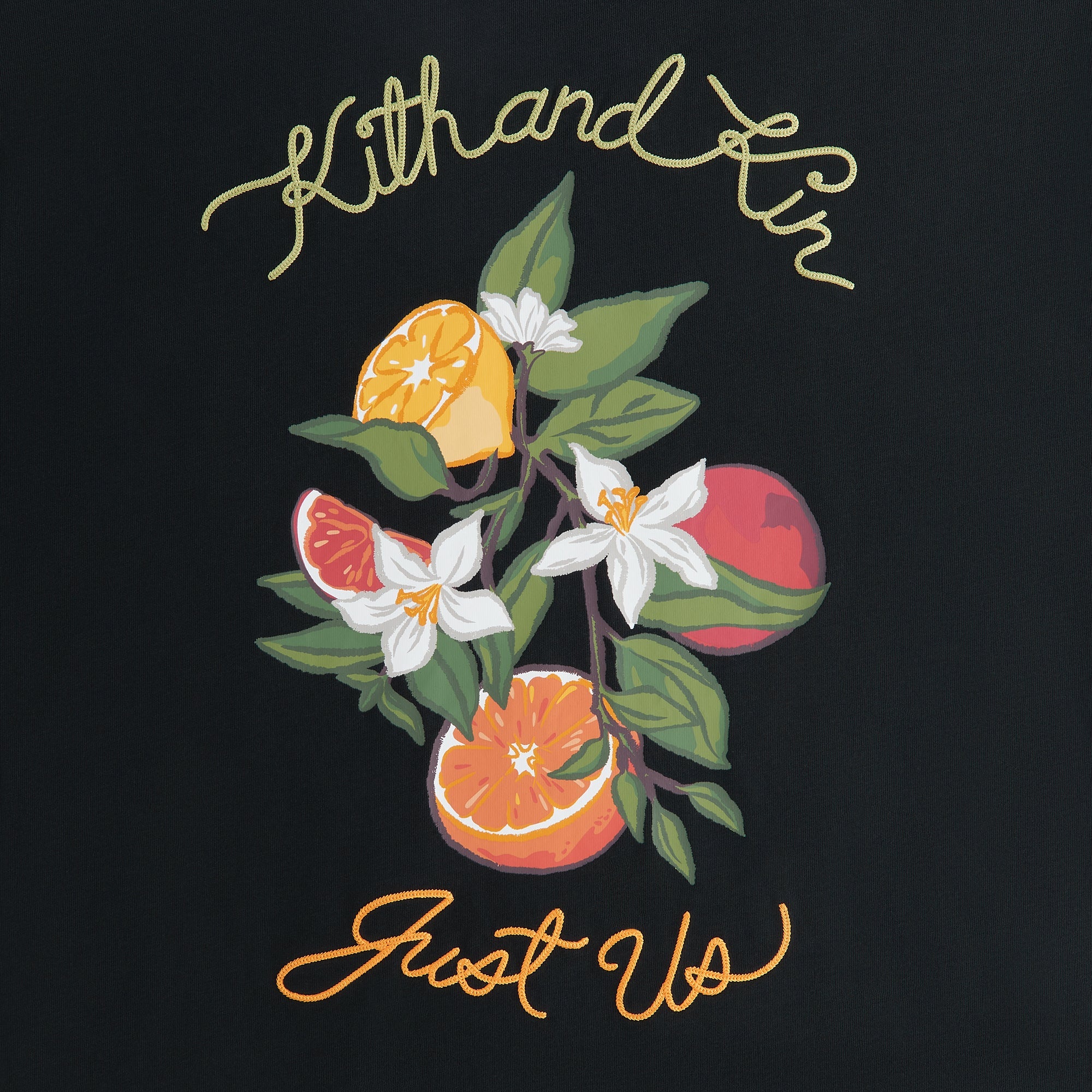 Kith Women Citrus Vintage Tee - Black – Kith Canada