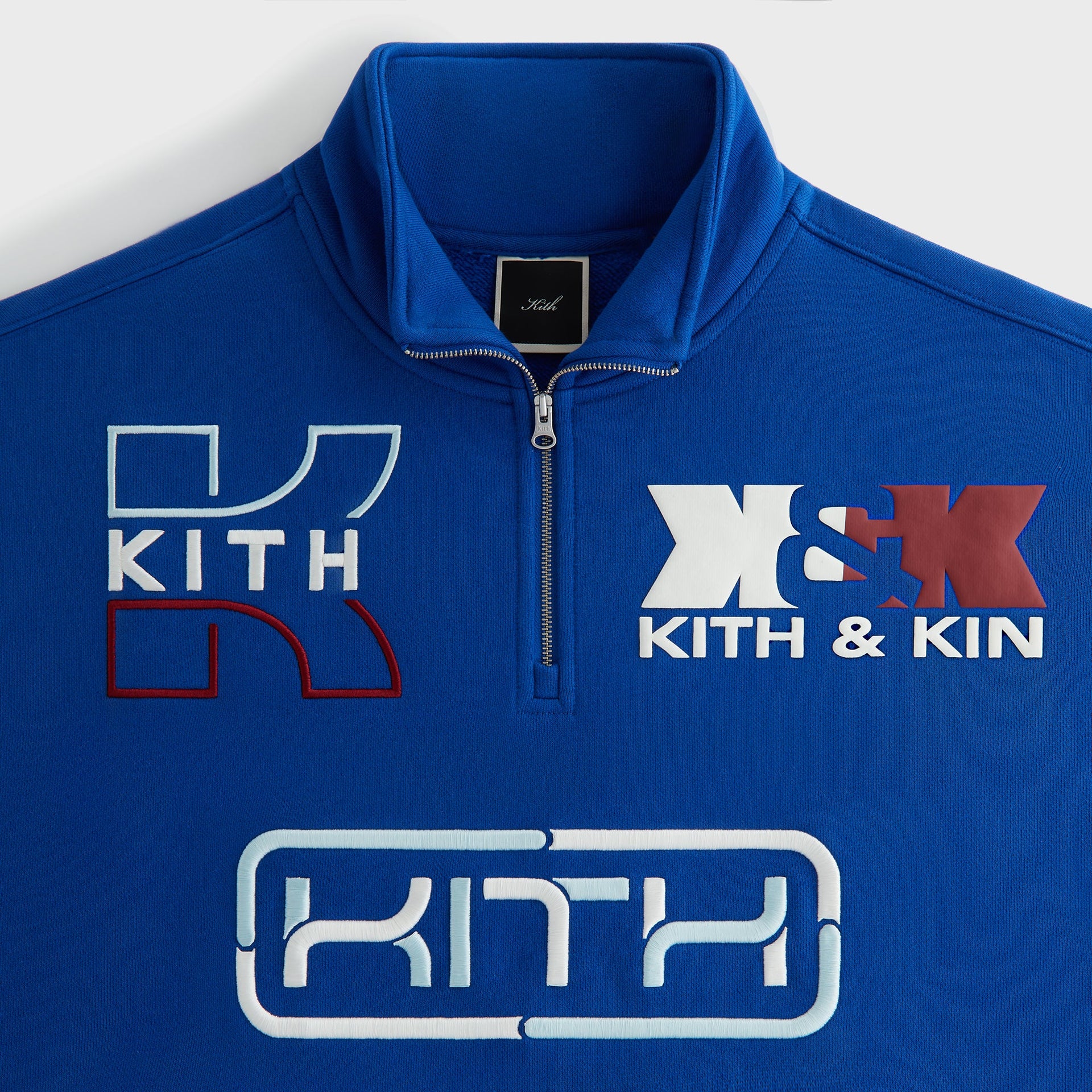 Kith Women Hunter III Sport Logo Quarter Zip - Current