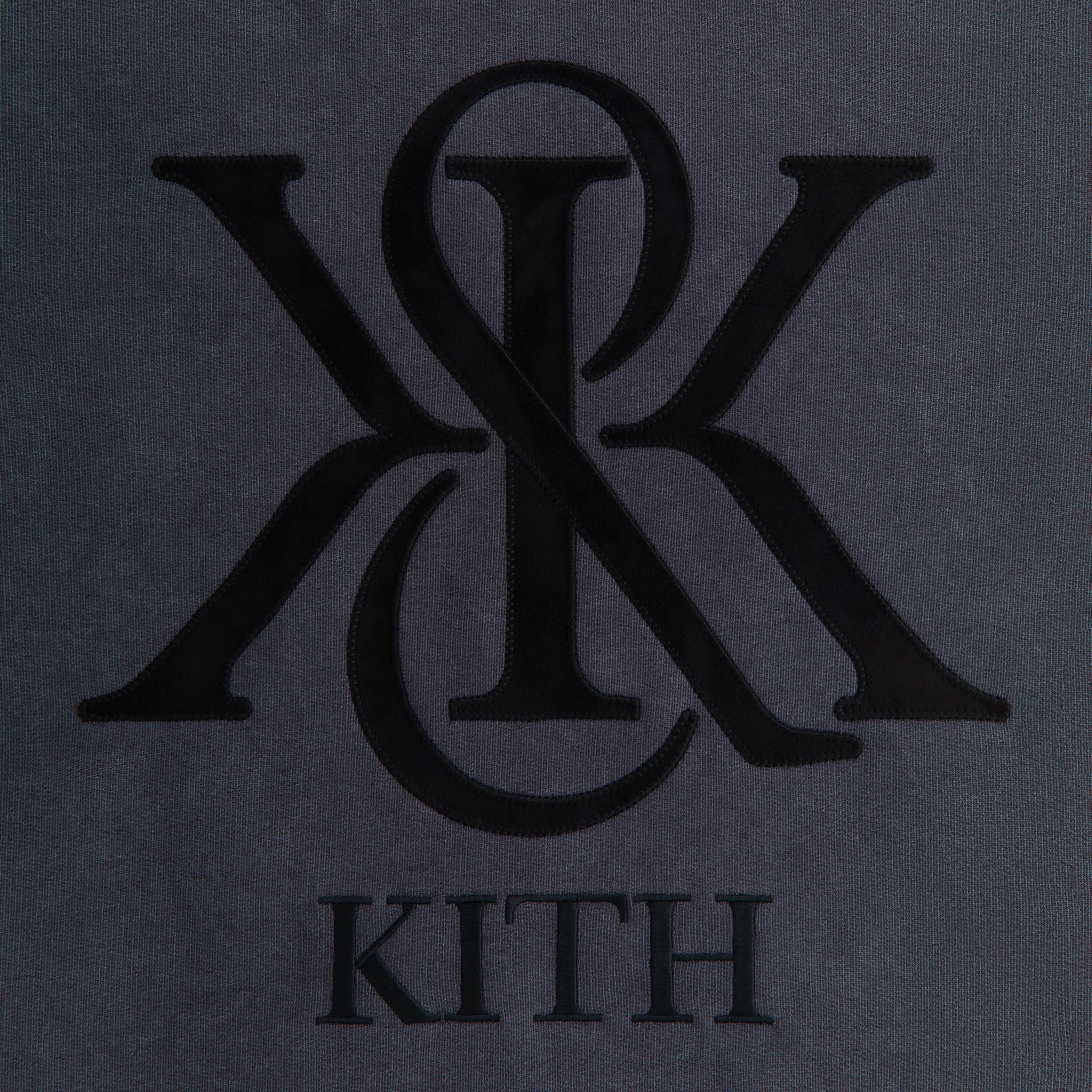 Kith Women Asher III Crest Crewneck - Black