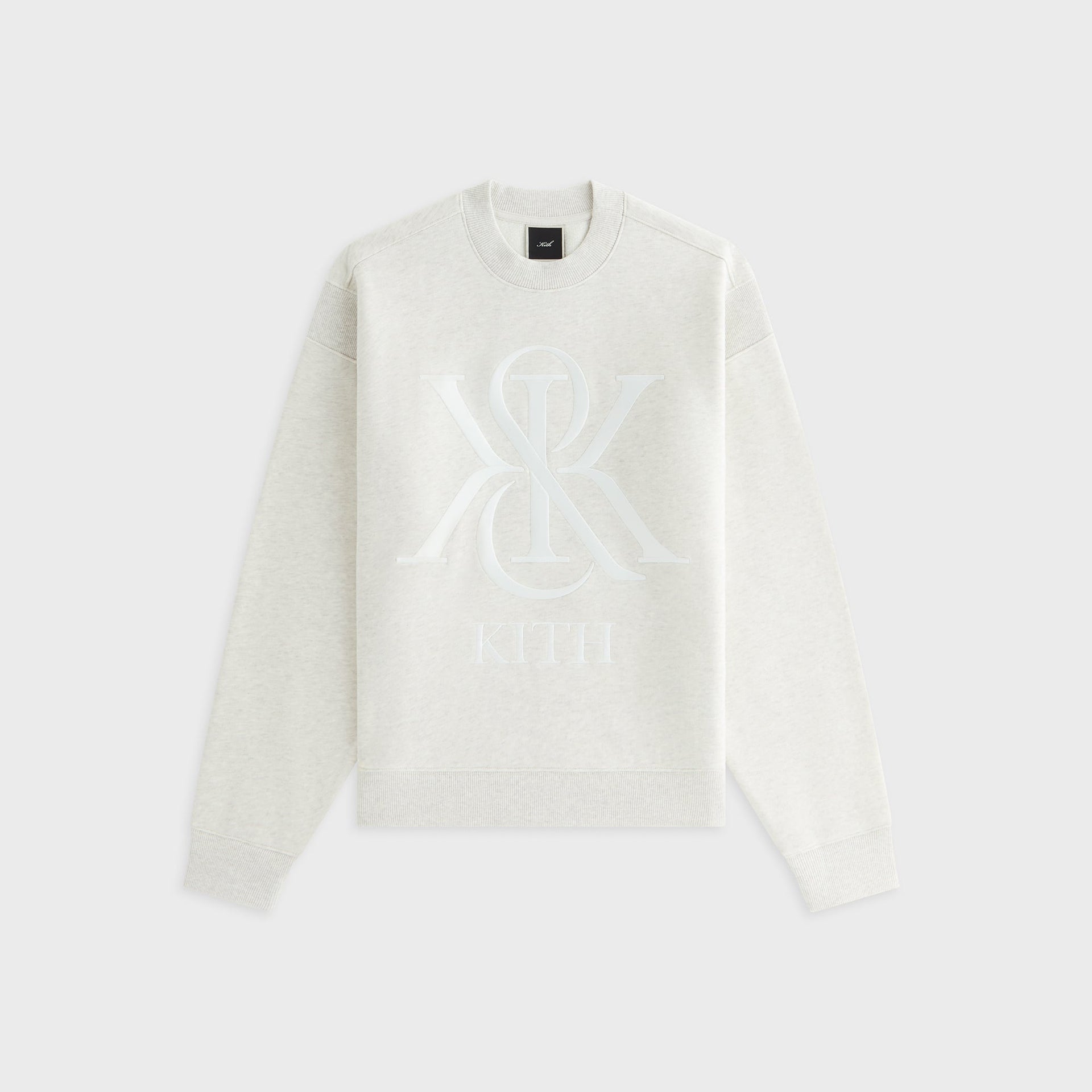 Kith Women Asher III Crest Crewneck - Sandy Heather - PH