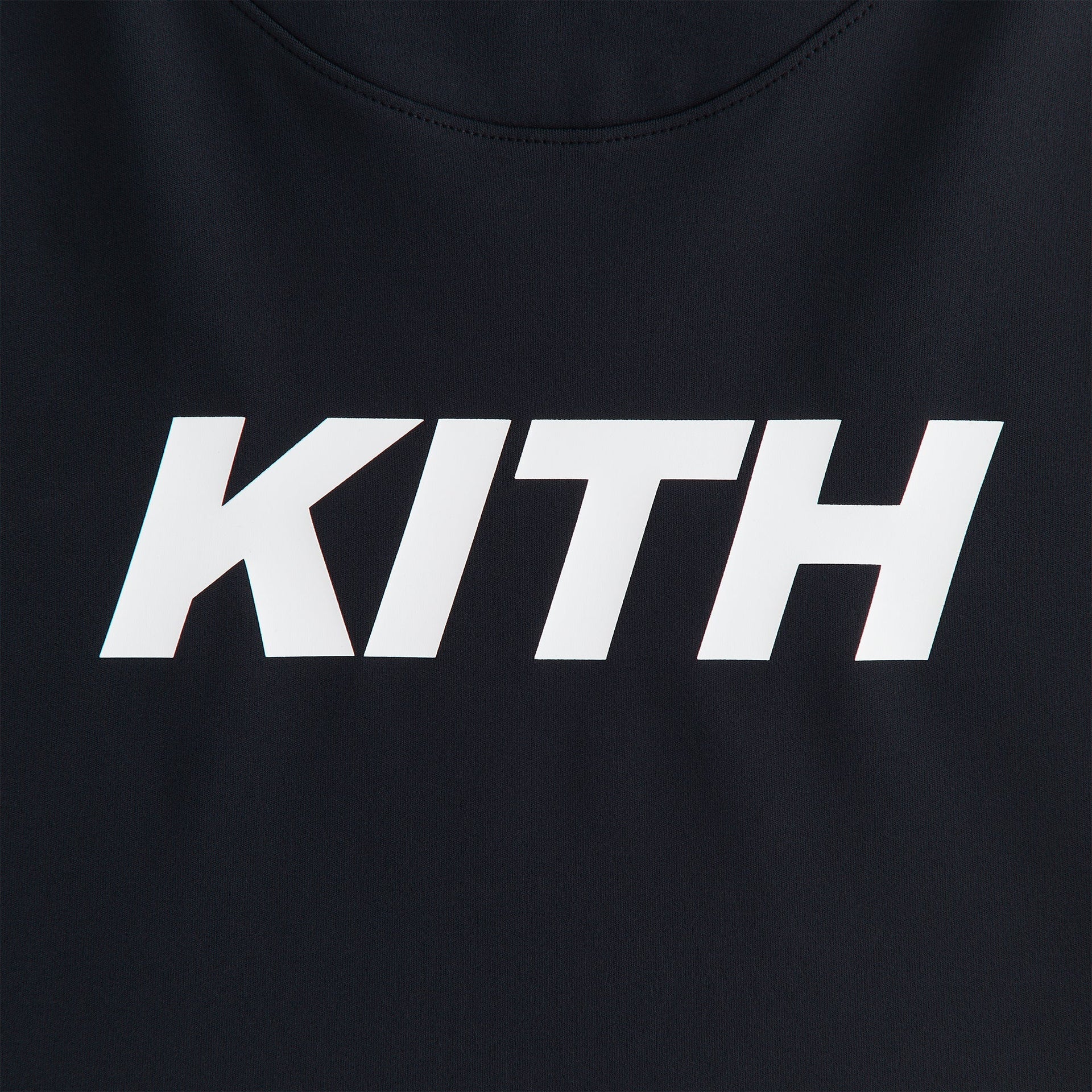 Kith Women Misha Crop Speed Logo Tee - Black - PH
