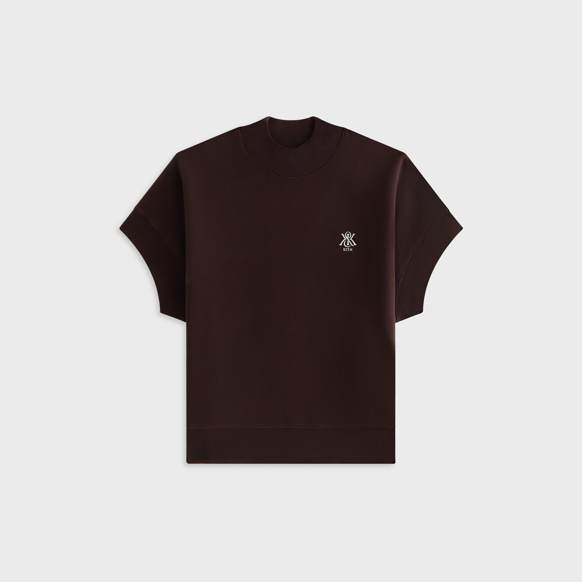 Kith Women Opal Dolman Mock Neck Short Sleeve - Incognito - PH