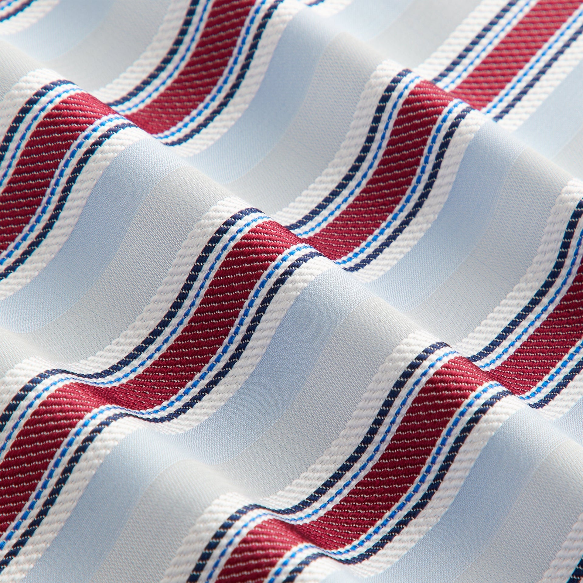 Kith Women Sidney Stripe Asymmetrical Shirt - Tin - PH
