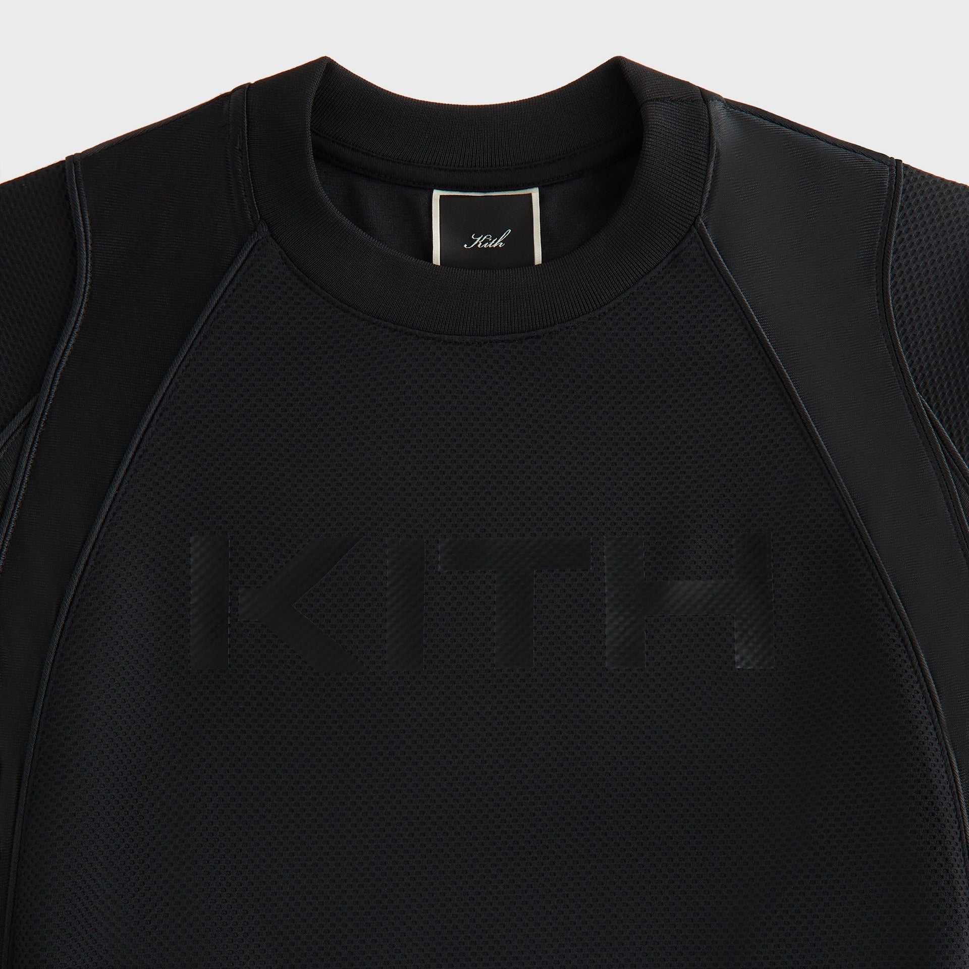 Kith Women Ridley Panelled Tech Long Sleeve - Black - PH