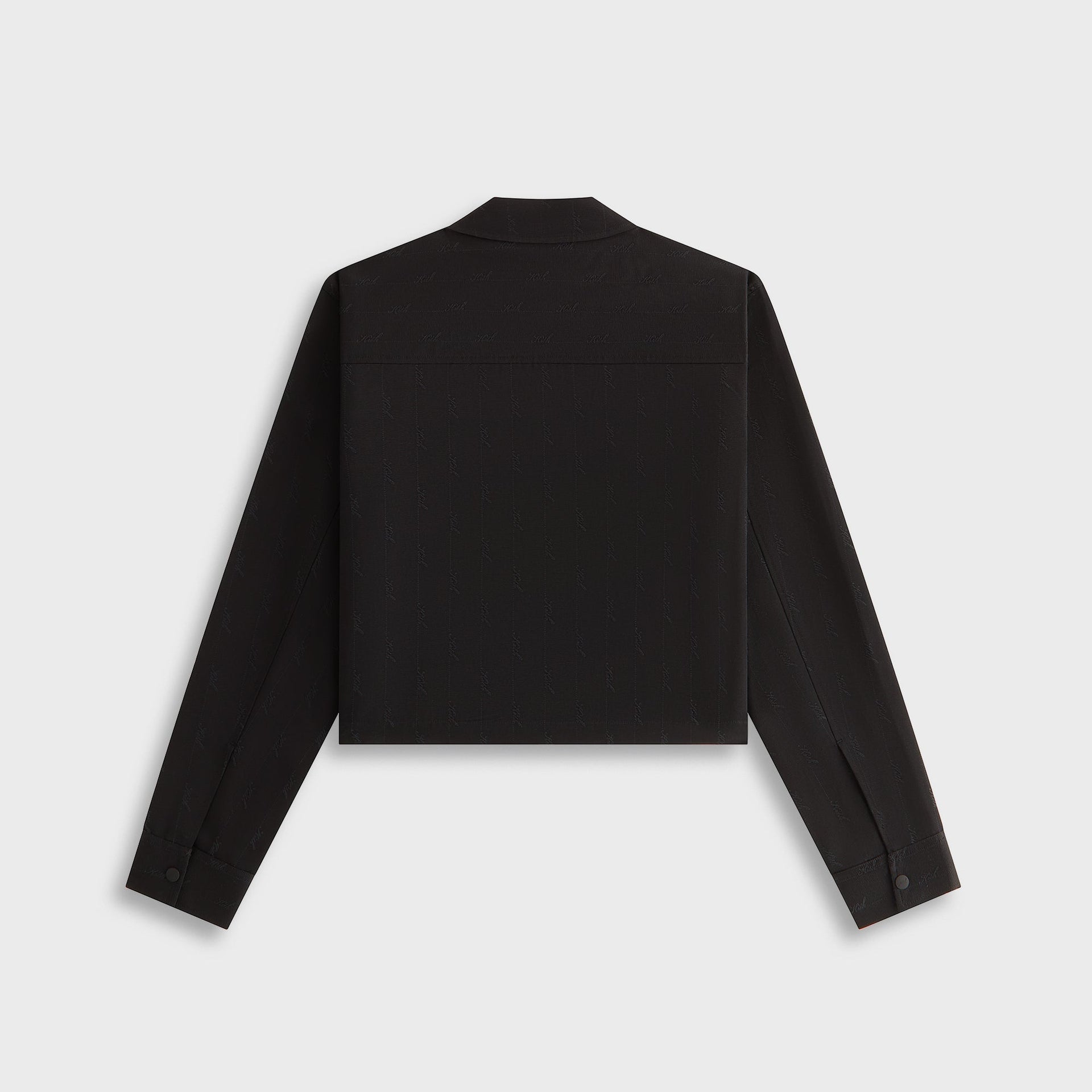 Kith Women Corwin Script Faille Jacket - Black
