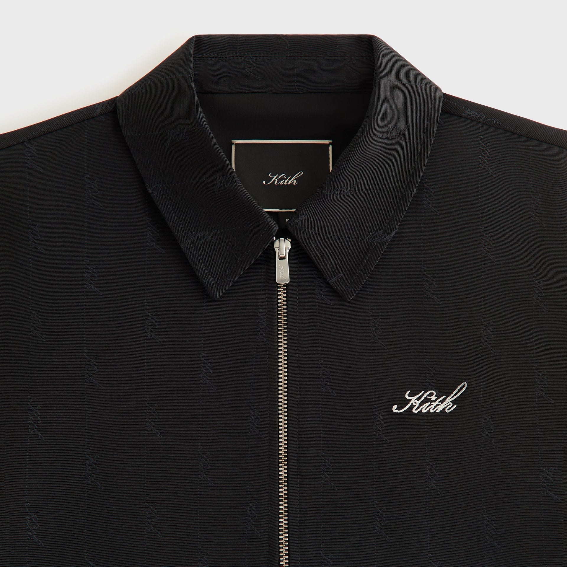 Kith Women Corwin Script Faille Jacket - Black - PH