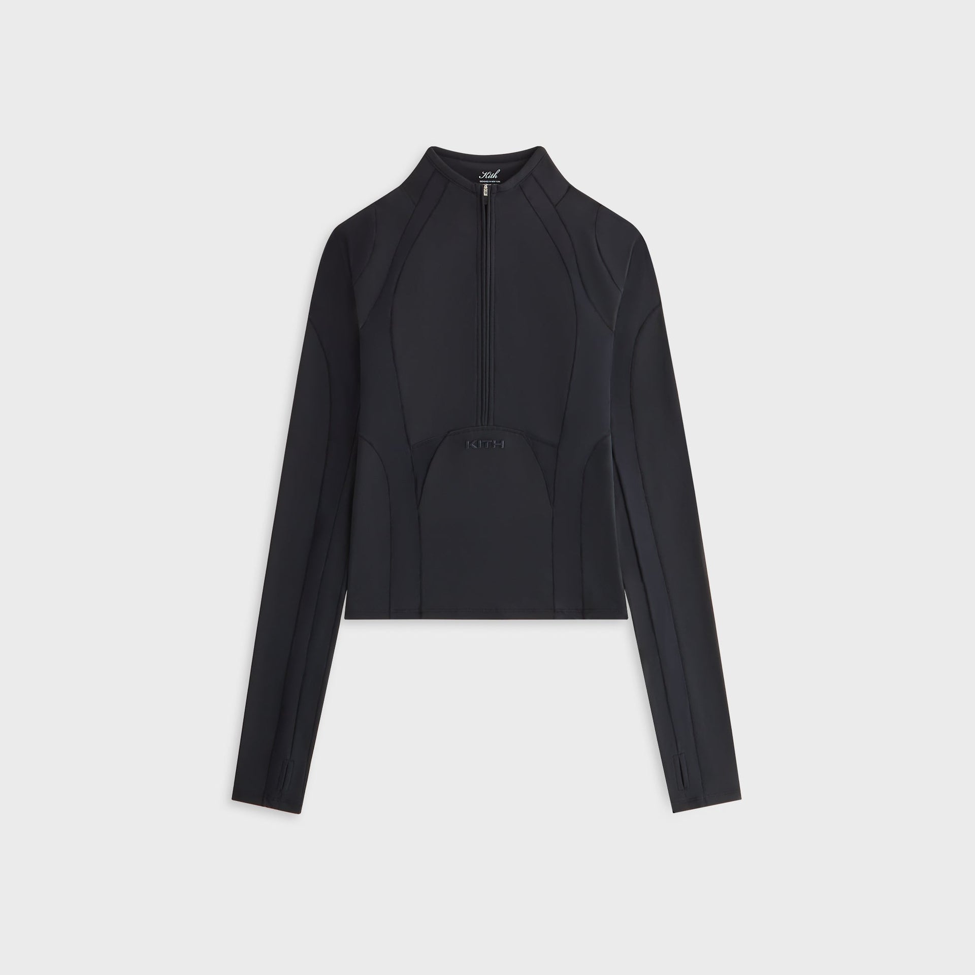 Kith Women Mori Active Panelled Long Sleeve - Black - PH