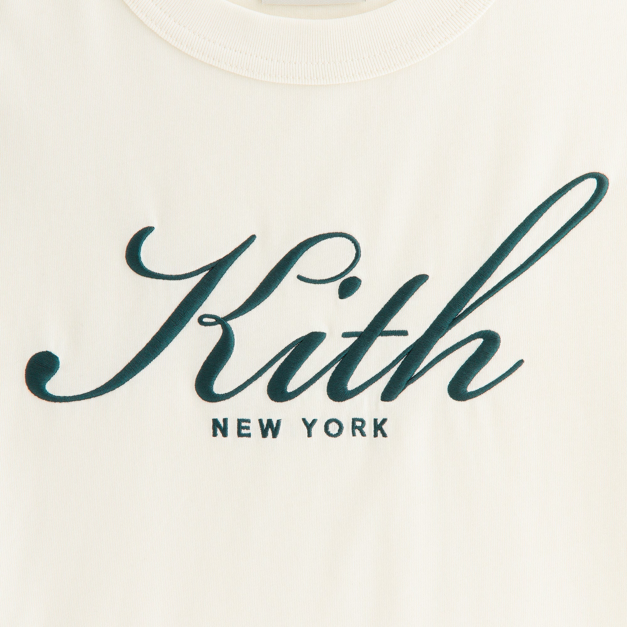 Kith Women Mulberry Script Vintage New York Tee - Sandrift – Kith