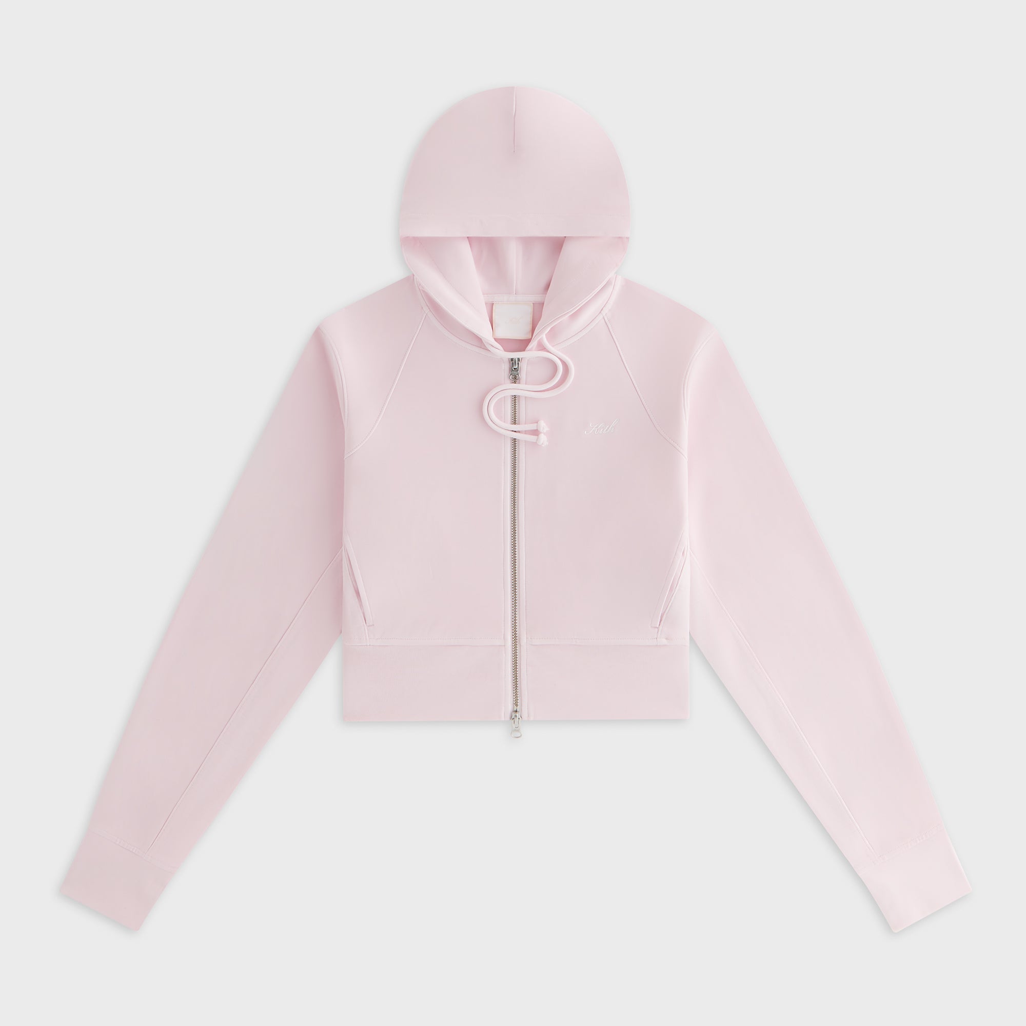 Kith Women Davin Cropped Hoodie - Rosalite – Kith Canada