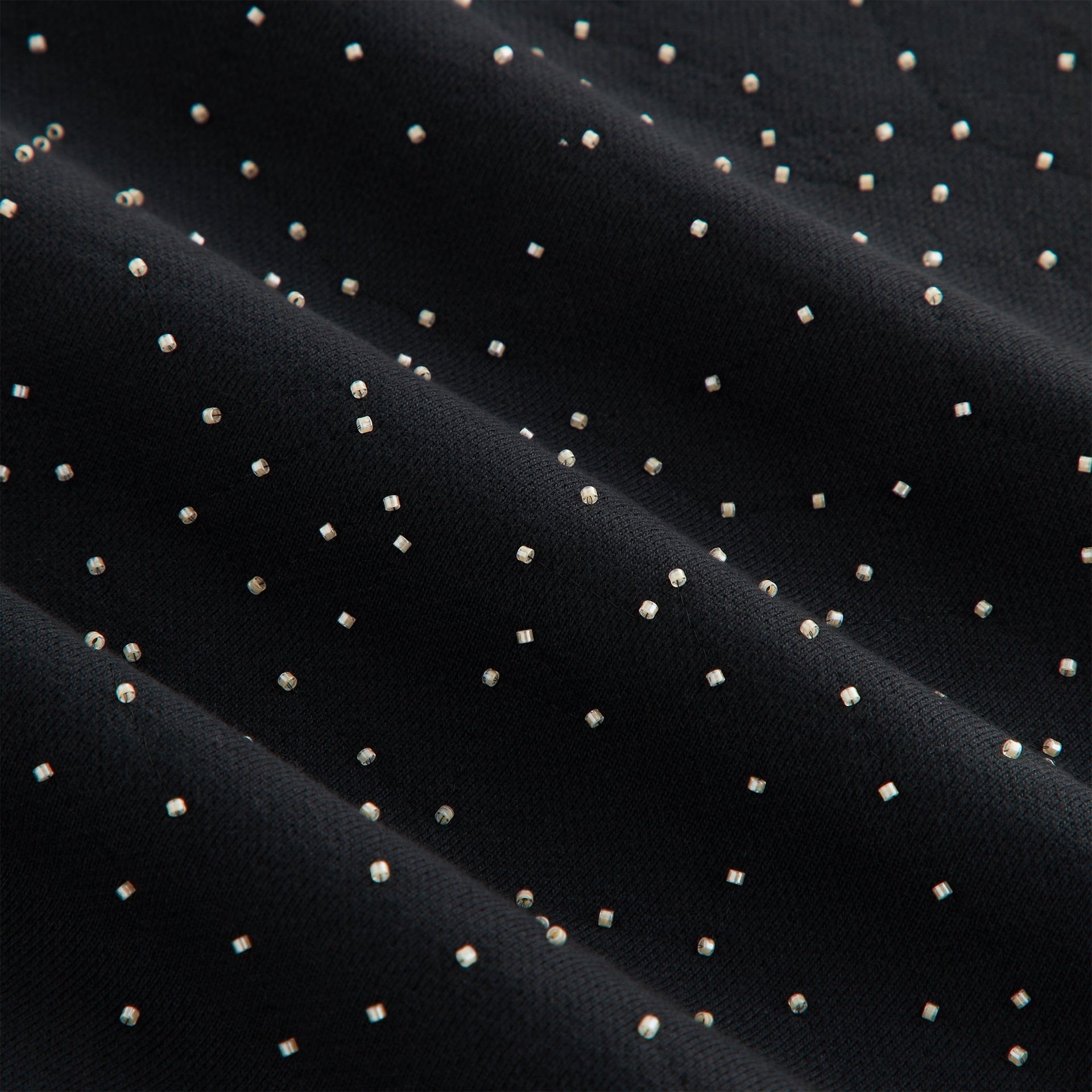 Kith Women Maverick Beaded Crest Hoodie - Black - PH