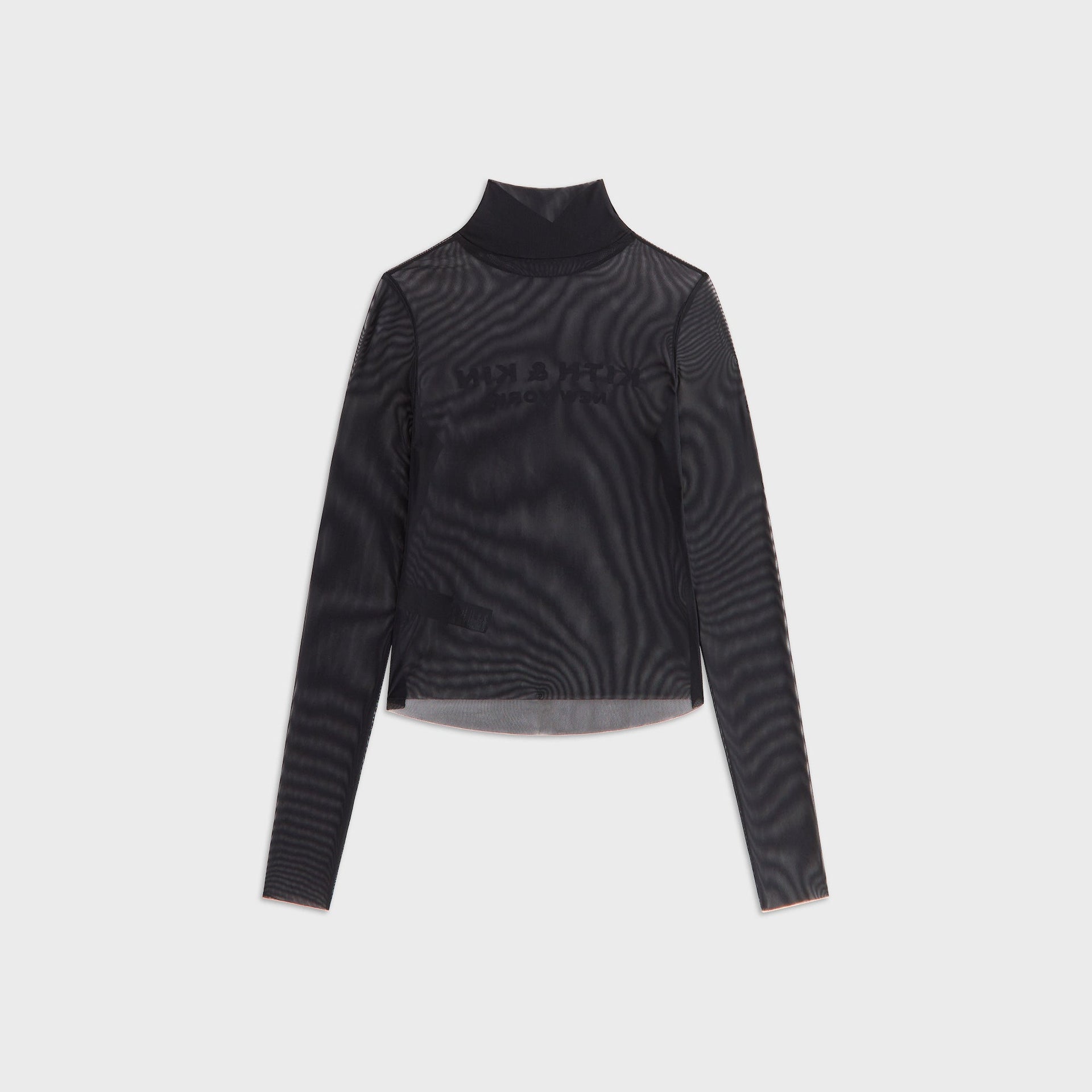 Kith Women Amina Mesh Turtleneck - Black - PH