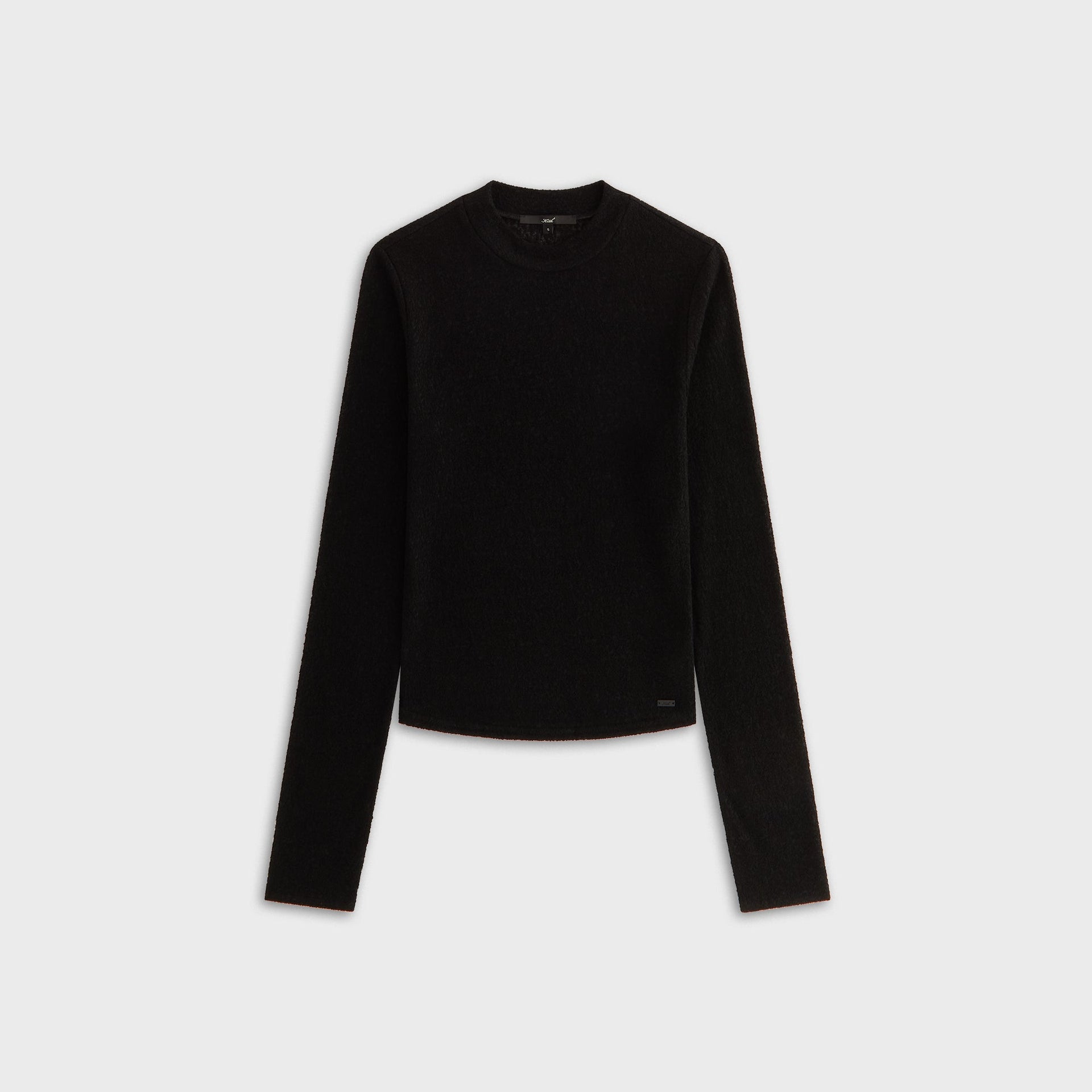 Kith Women Mulberry IV Boucle Long Sleeve - Black - PH