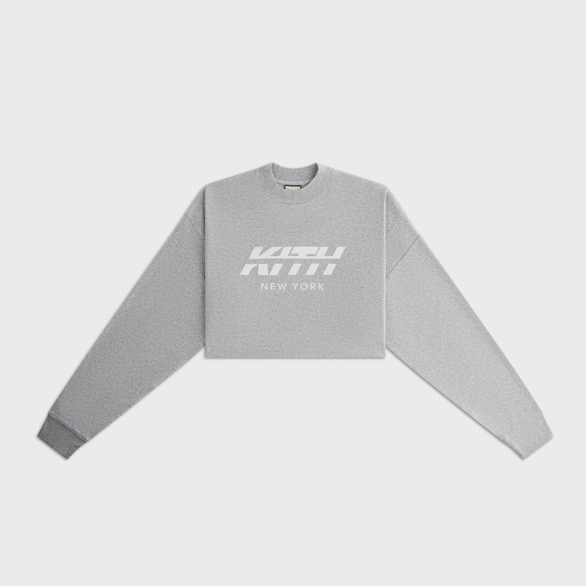 Kith Women Jasper Swift Long Sleeve -  Cool Heather Grey