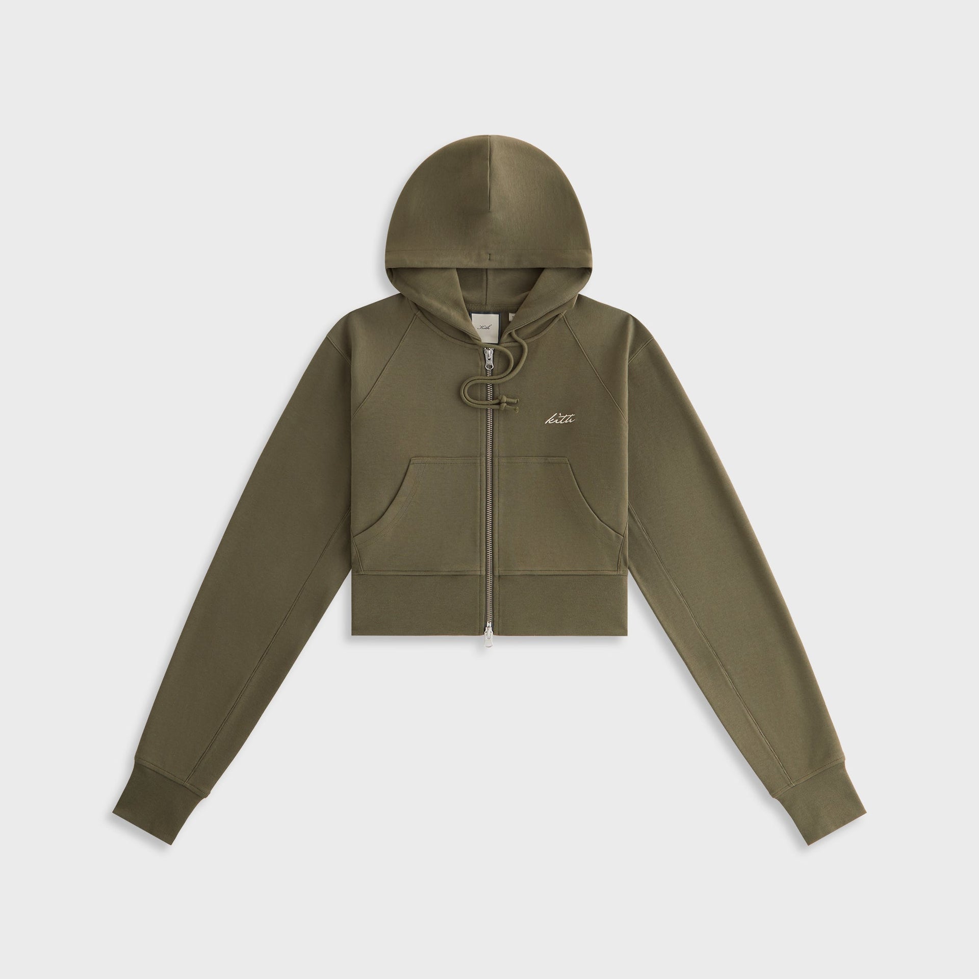 Kith Women Davin Cropped Hoodie - Canopy