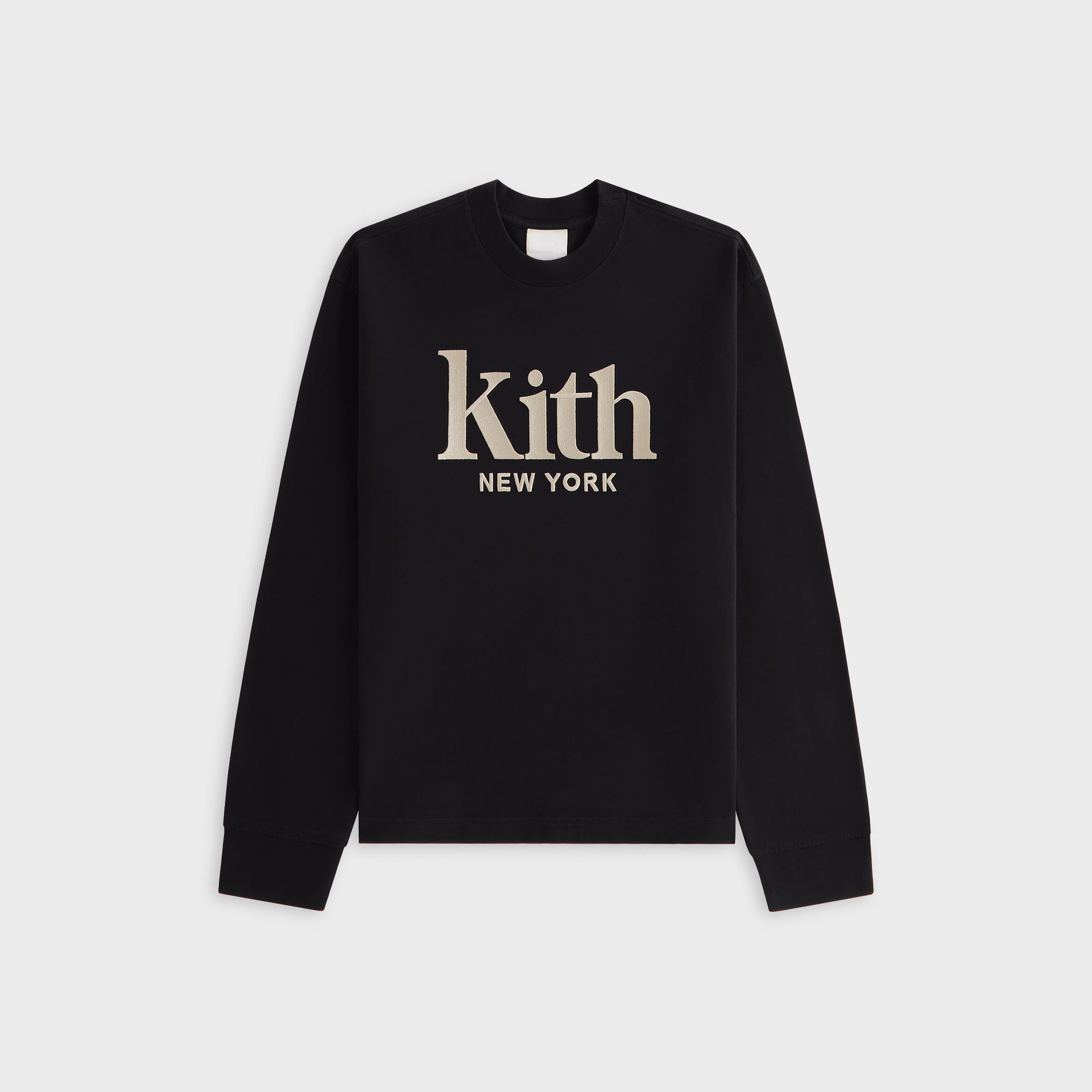 Kith Women Oversized Sonoma New York Long Sleeve - Black