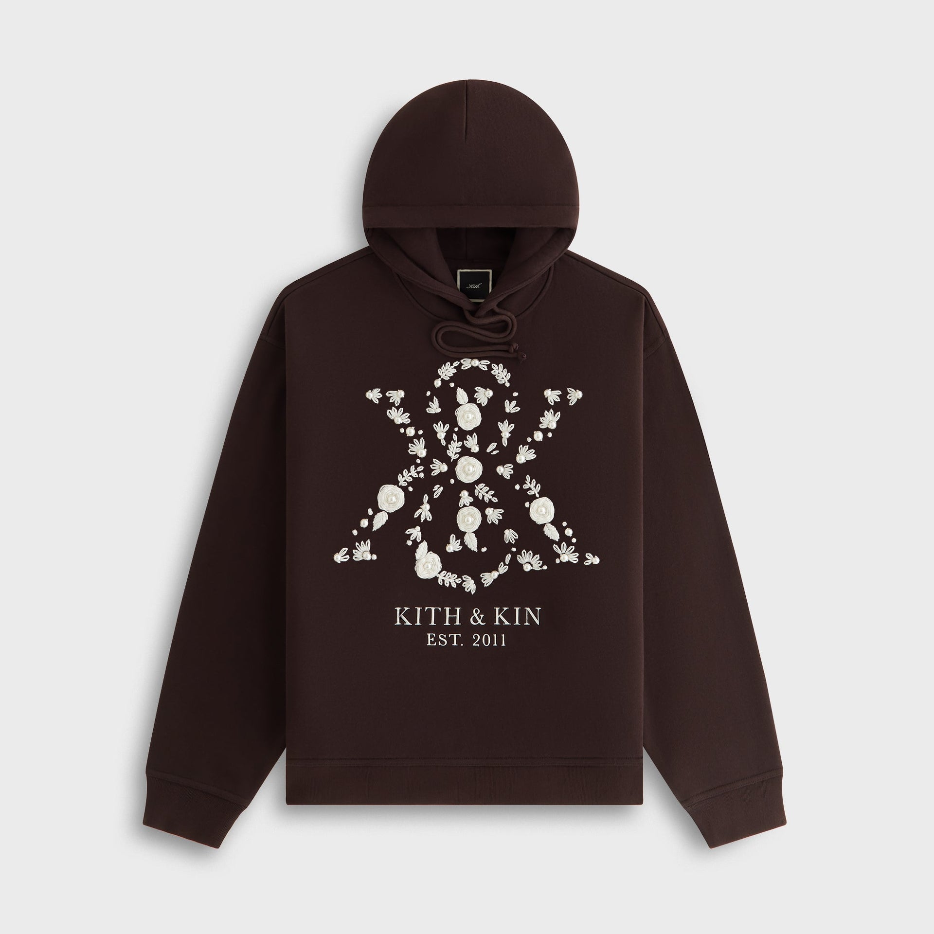 Kith Women Maverick Pearl Crest Hoodie - Incognito - PH