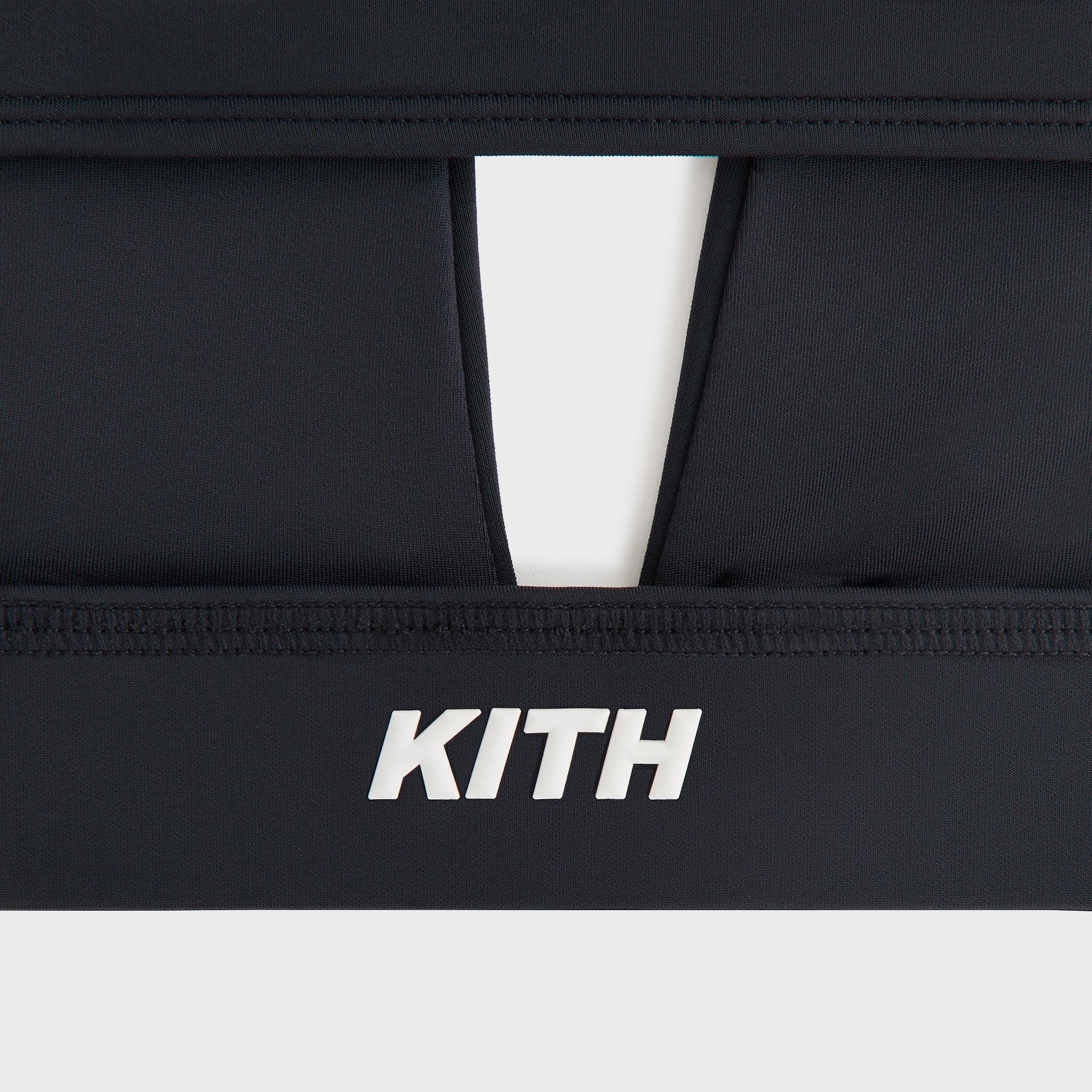 Kith Women Enhance Cross Halter Bra - Black - PH