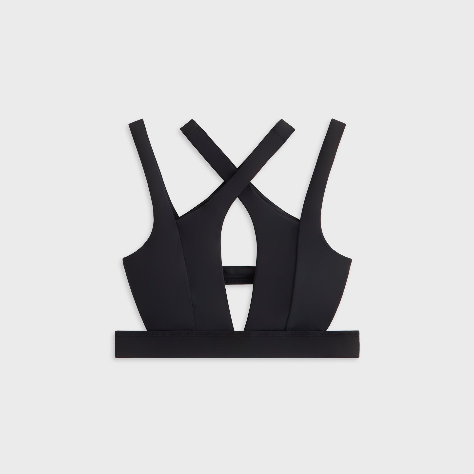 Kith Women Enhance Cross Halter Bra - Black - PH
