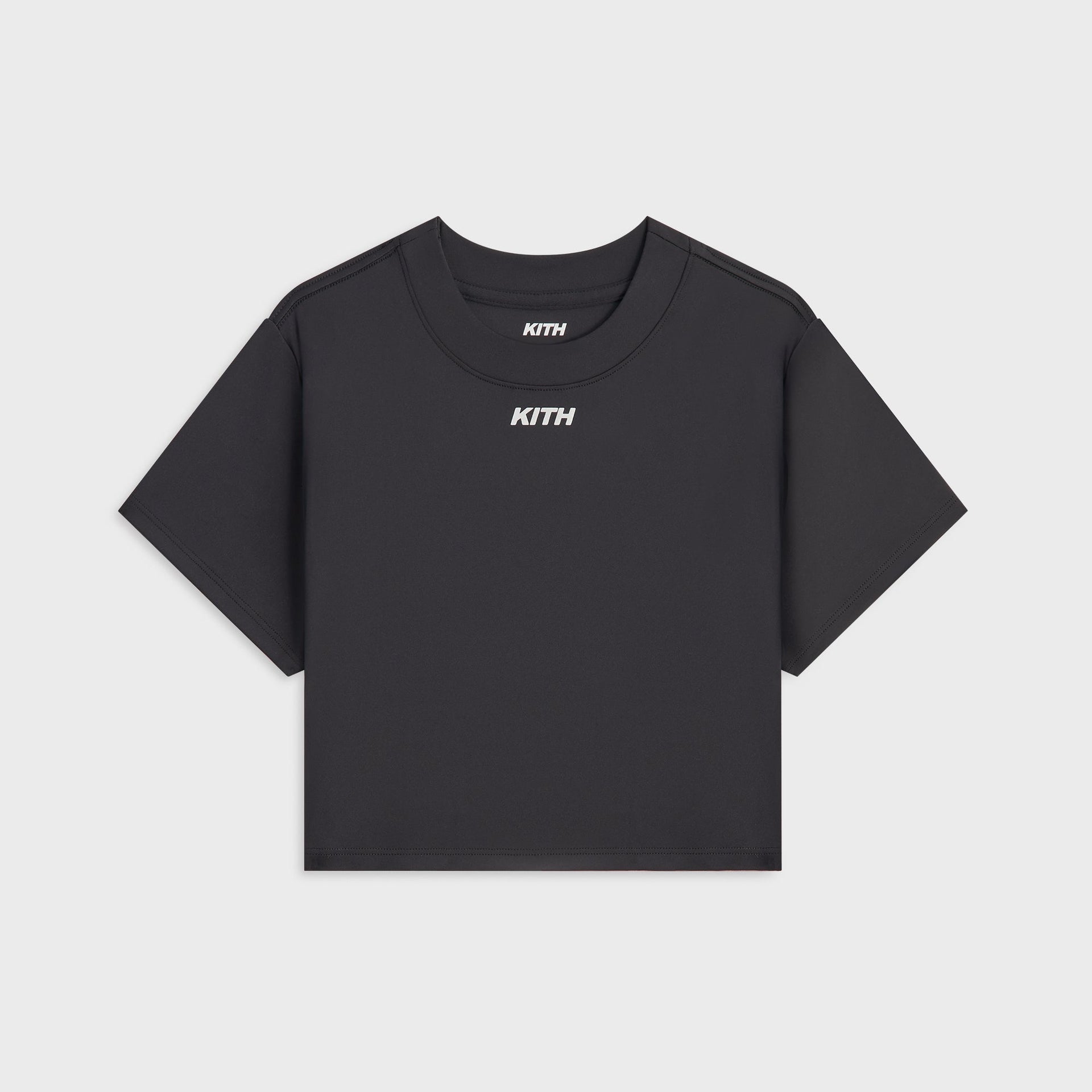 Kith Women Active Misha Crop Tee - Black - PH