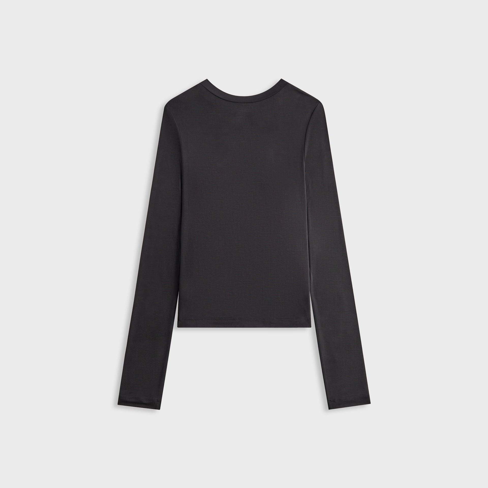 Kith Women Nori Cupro Long Sleeve - Black