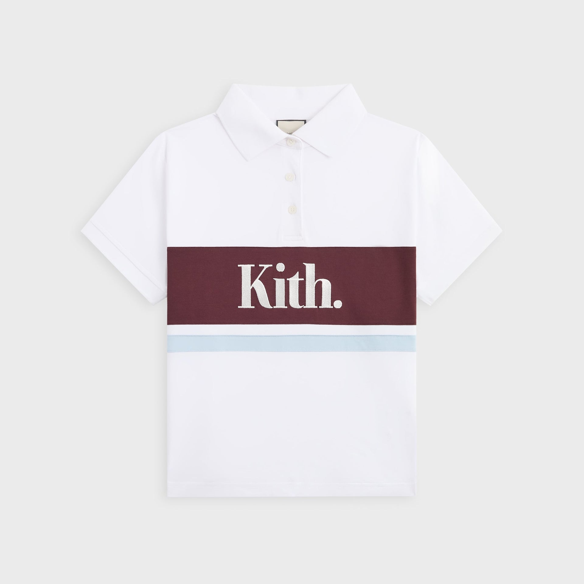 Kith Women Breda Paneled Polo - White