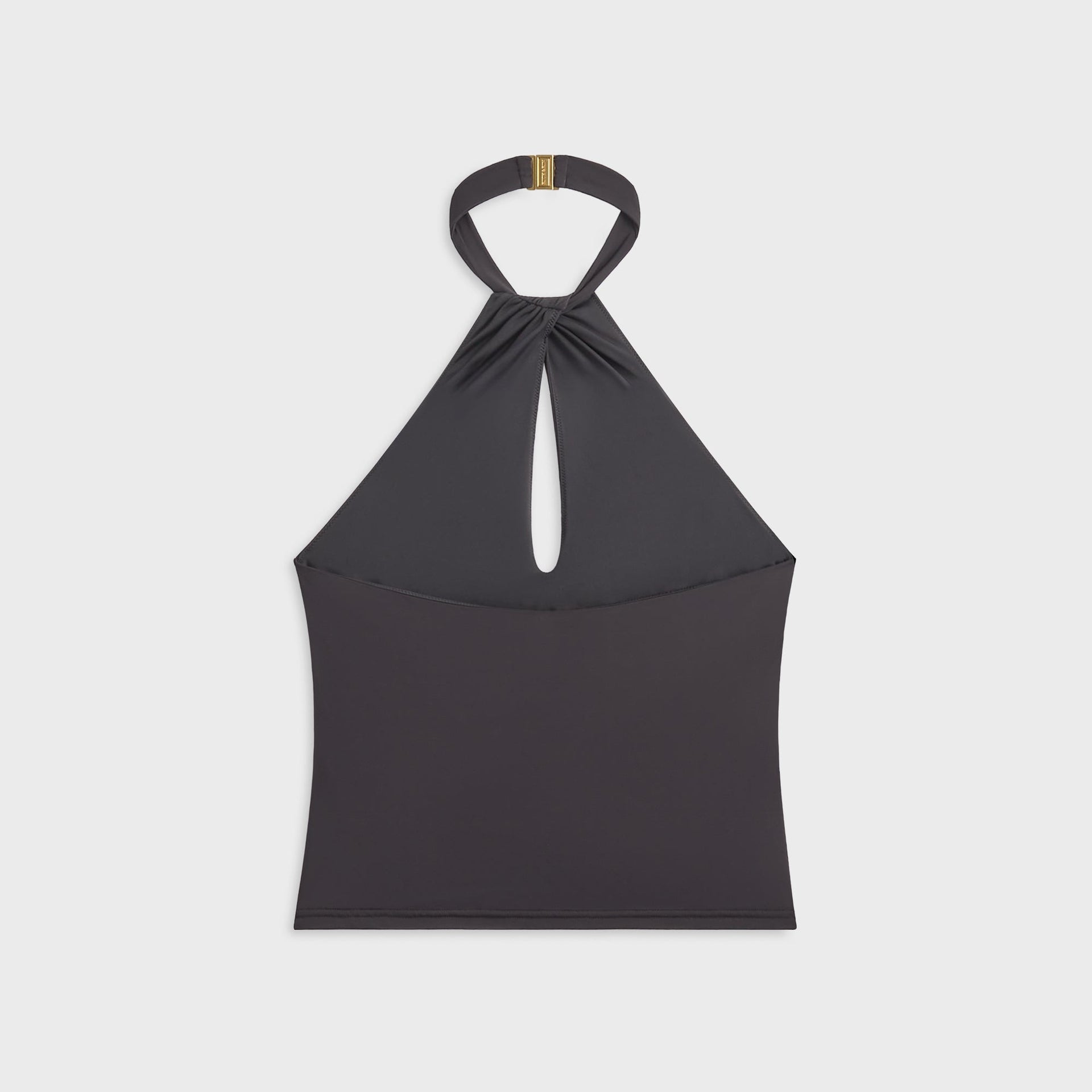 Kith Women Lea Cross Neck Halter Top - Black