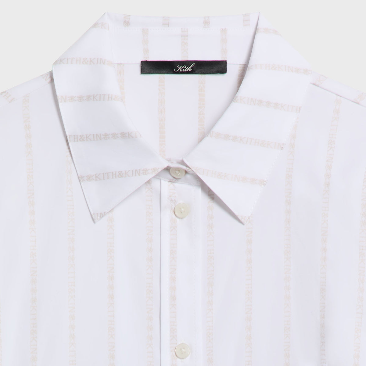 Kith Women Seiko Striped Shirt - White - PH