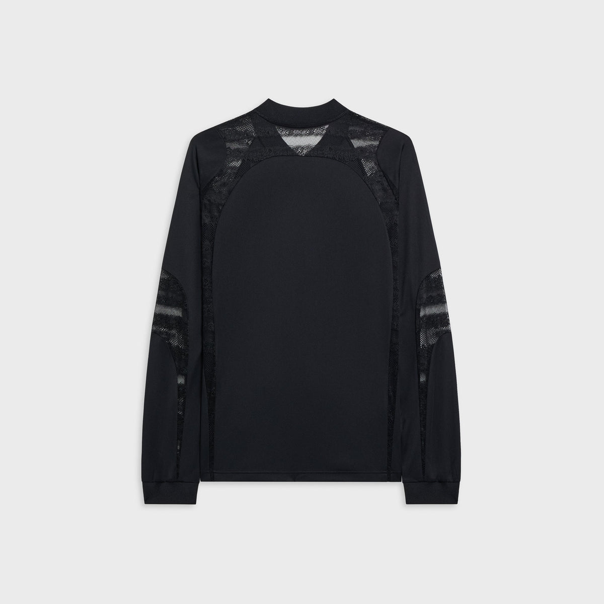 Kith Women Ridley Lace Paneled Long Sleeve - Black Beauty - PH