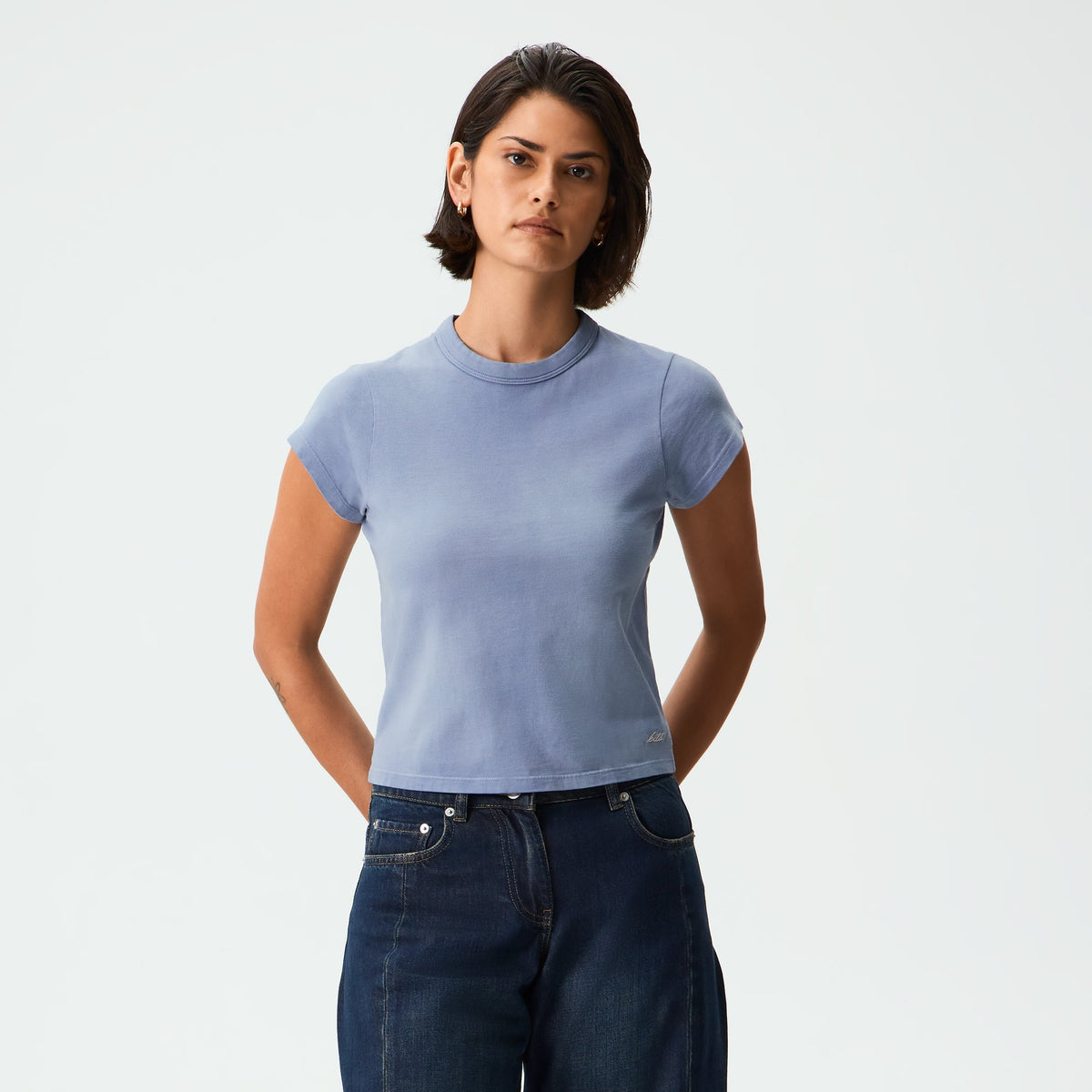 Kith Women Mulberry Vintage Sueded Tee - Scent - PH
