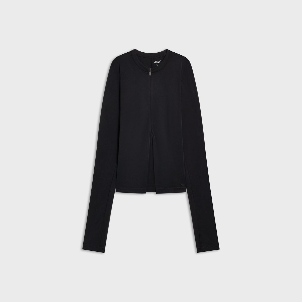 Kith Women Nori Quarter Zip Long Sleeve - Black - PH
