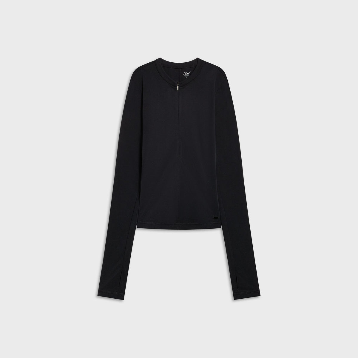 Kith Women Nori Quarter Zip Long Sleeve - Black - PH