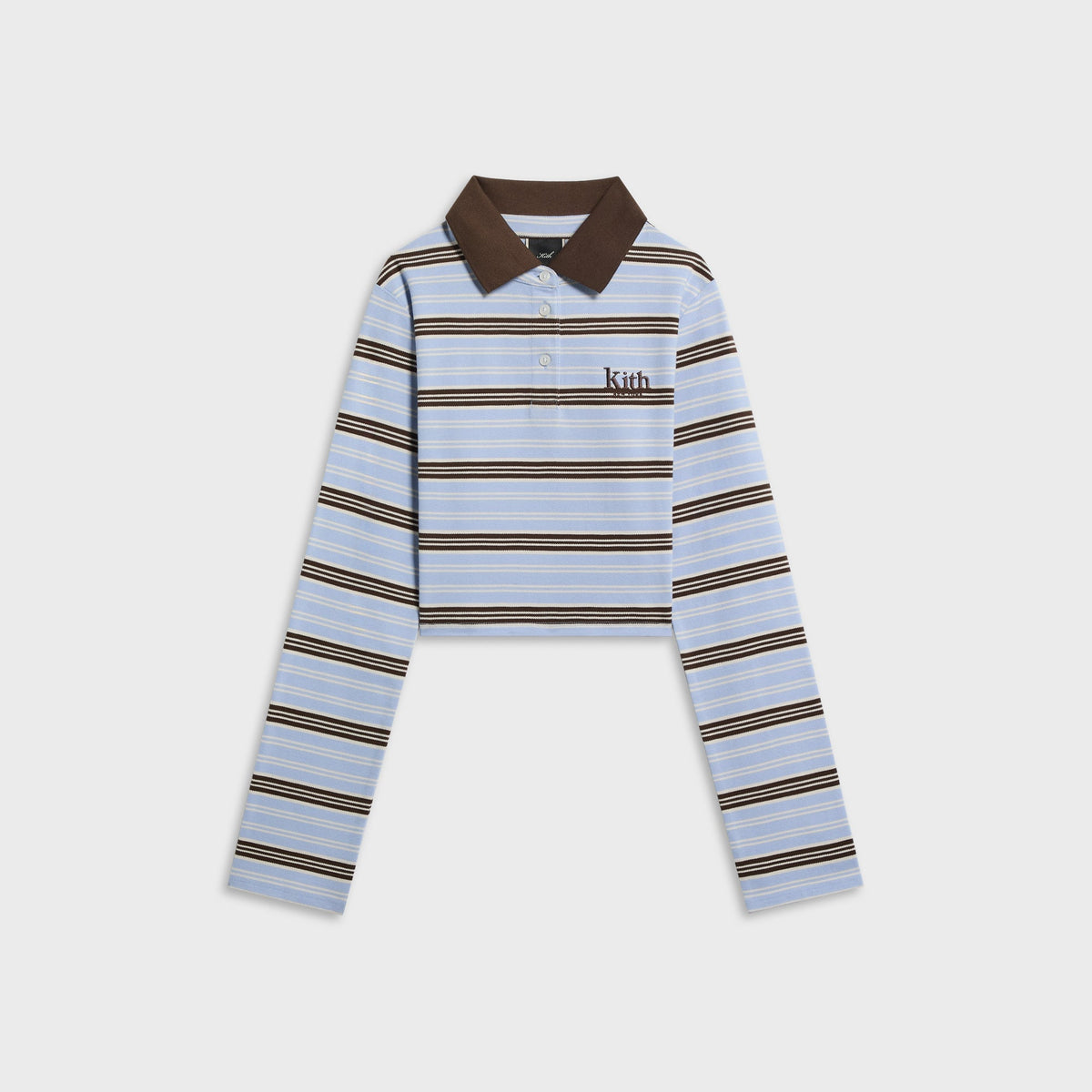 Kith Women Selwyn Striped Polo Long Sleeve - Almas - PH