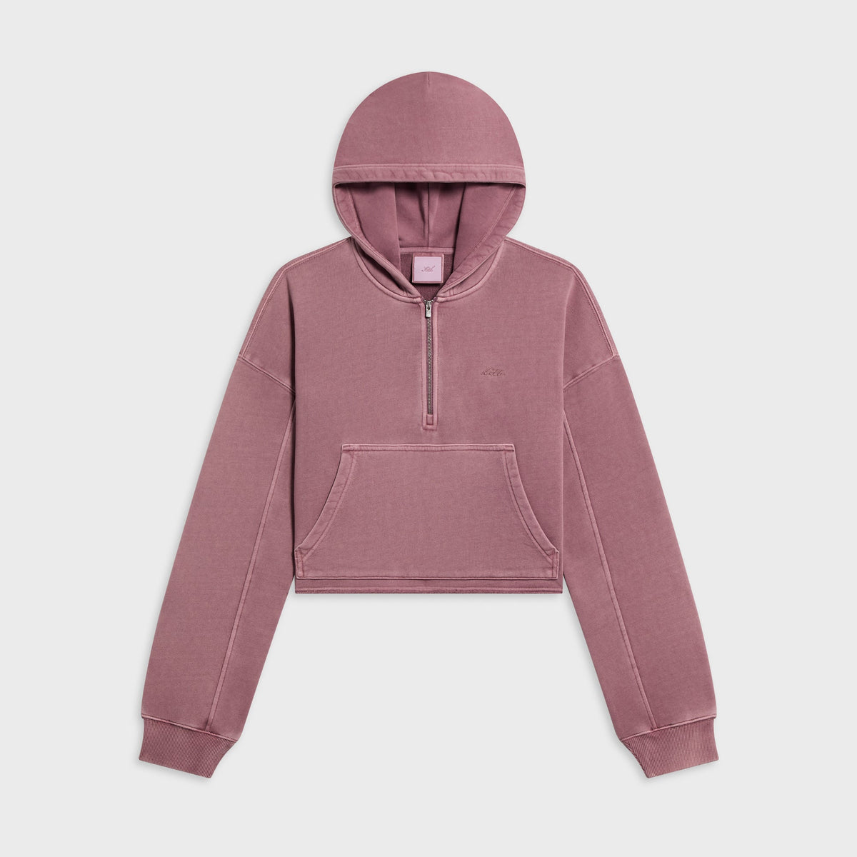 Kith Women Elwynne Half Zip Hoodie - Grape Shake