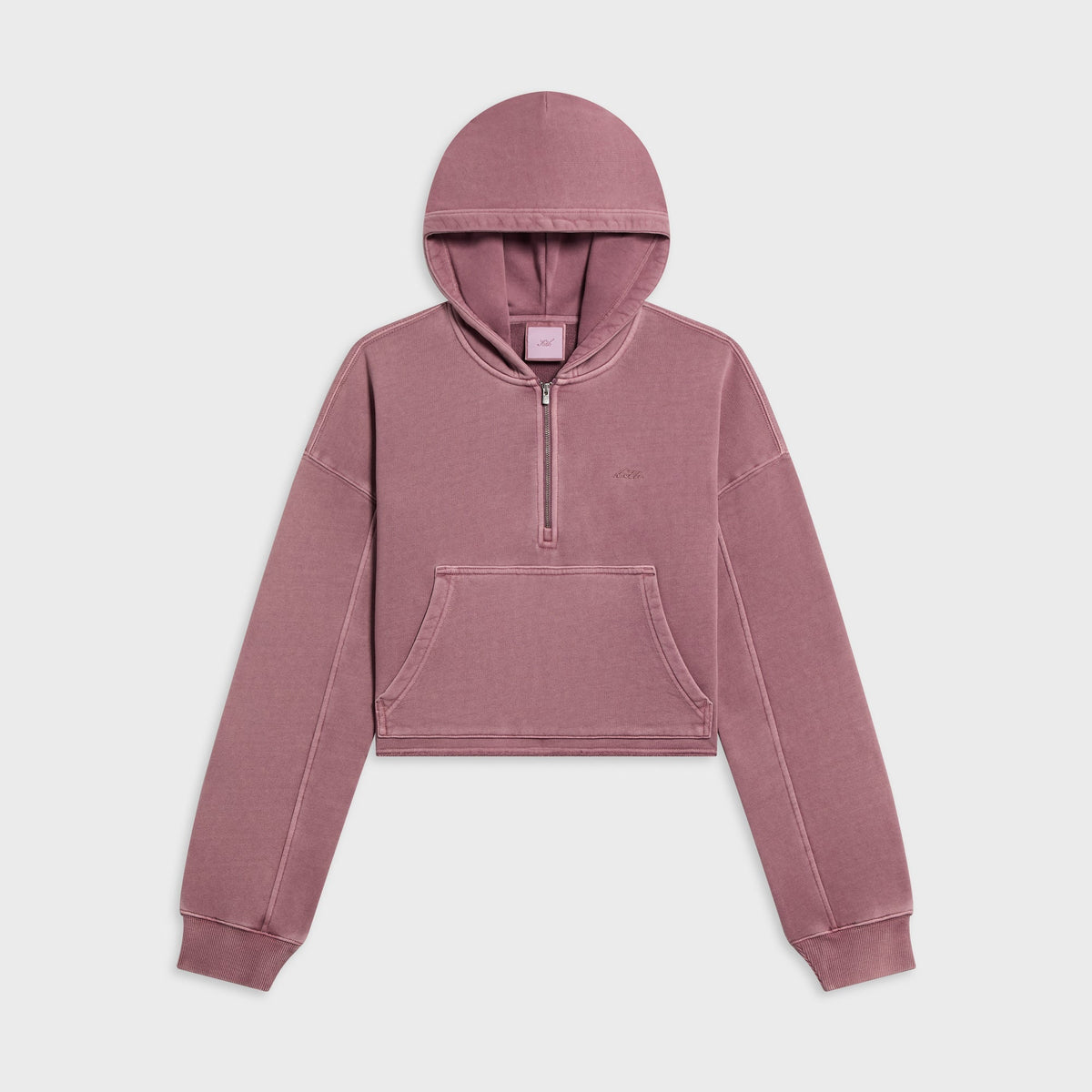 Kith Women Elwynne Half Zip Hoodie - Grape Shake - PH