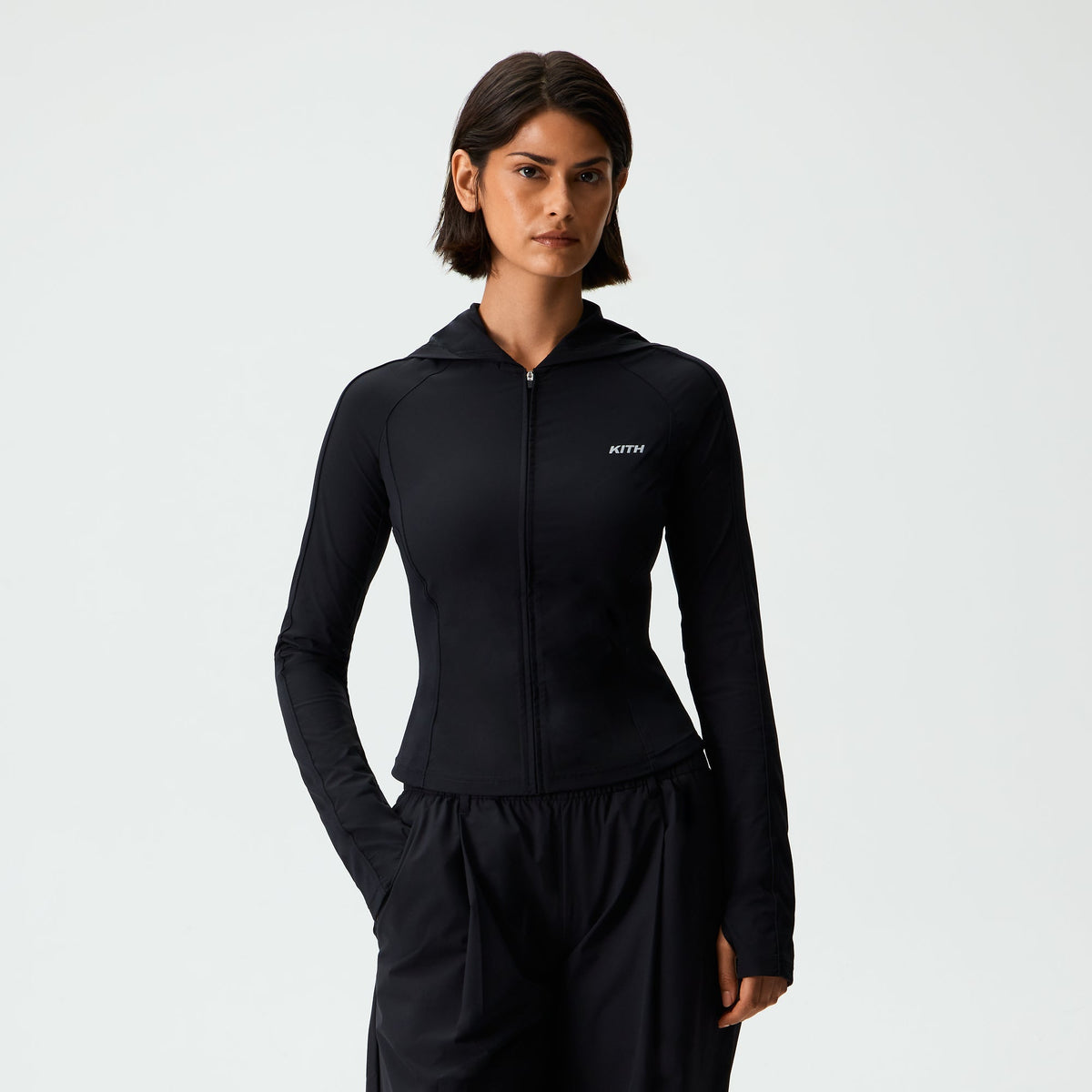 Kith Women Andrei Paneled Track Jacket - Black