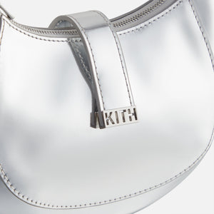 Kith Women Specchio Mini Crossbody Saddle Bag - Silver
