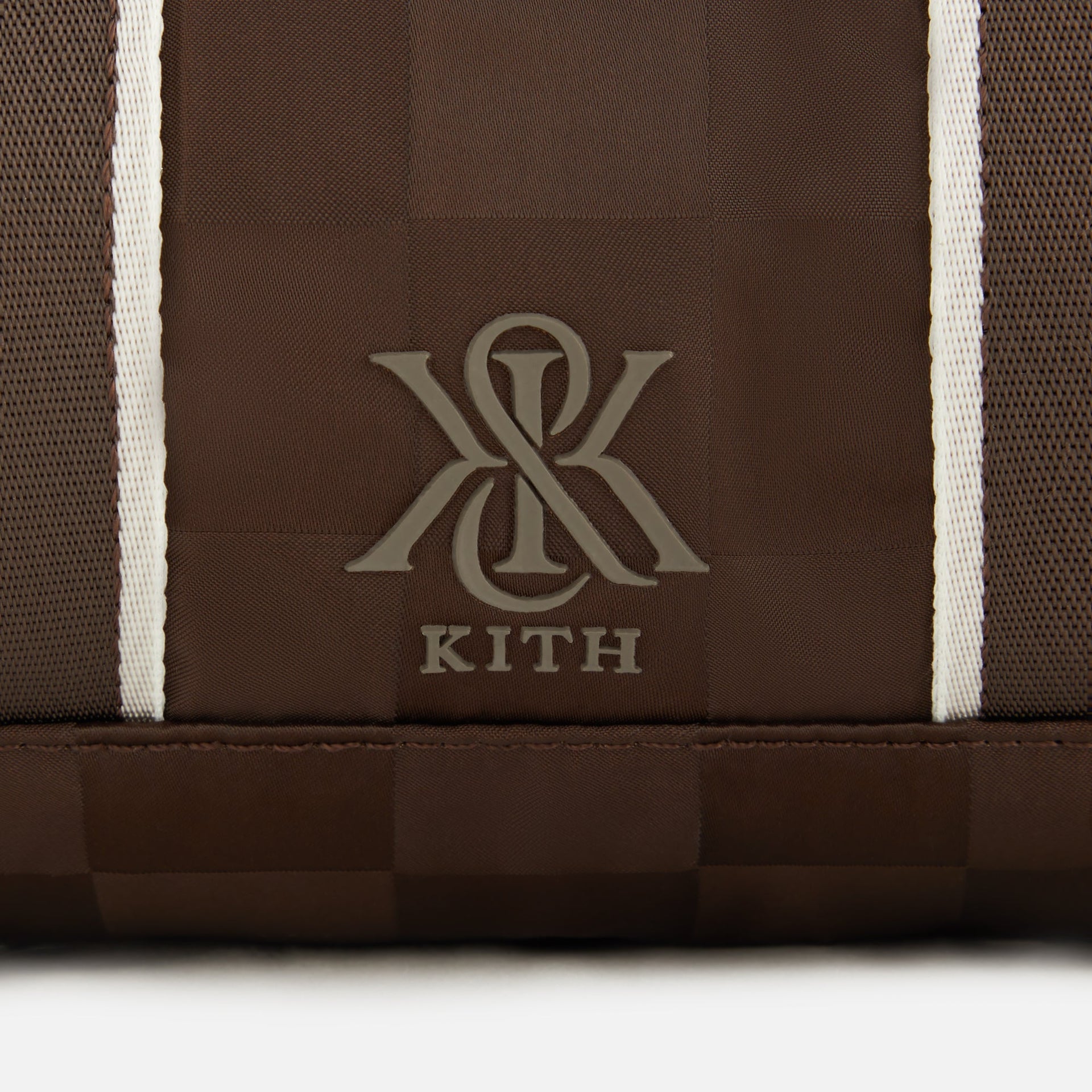 Kith Women Checkered Satin Mini Duffle Bag - Derby PH