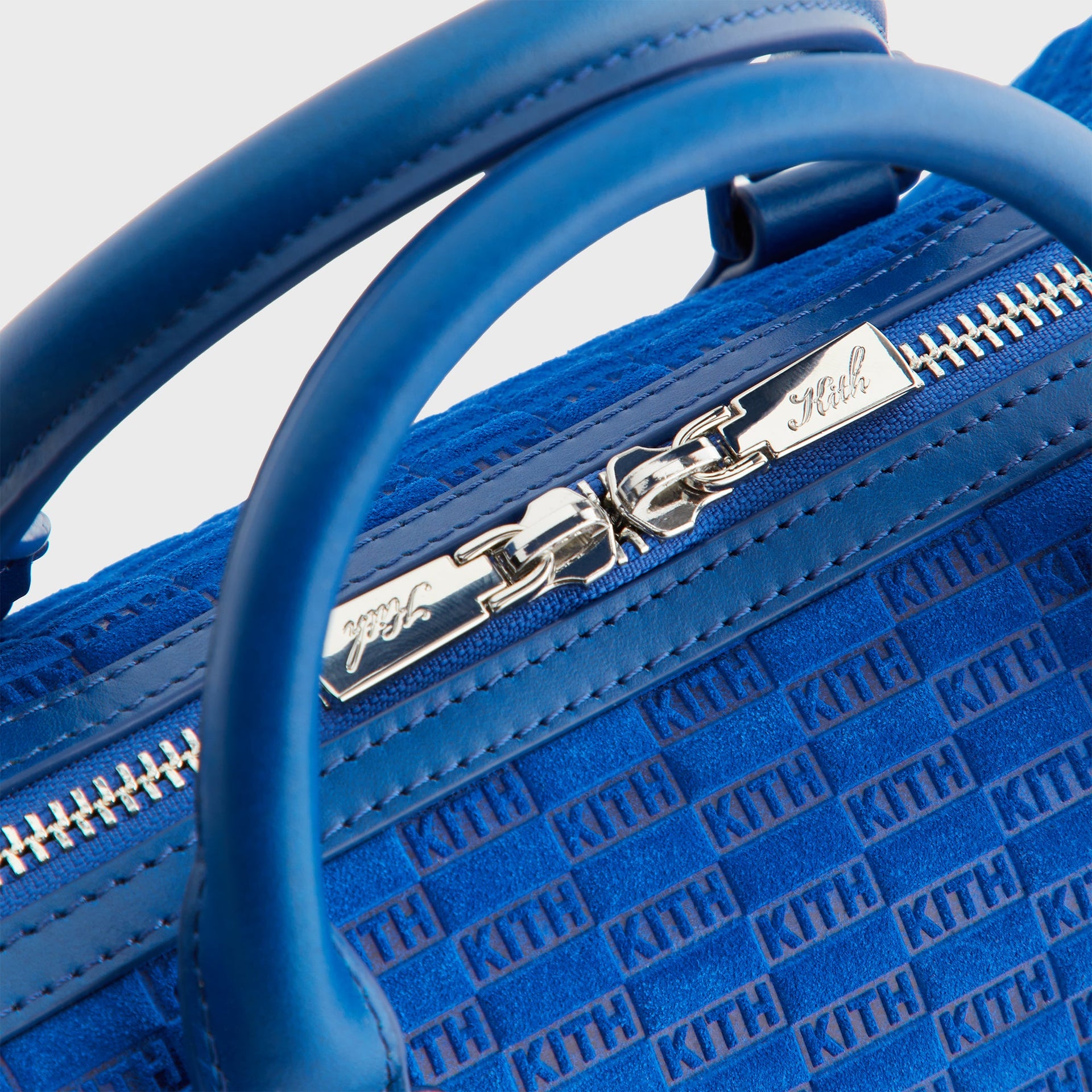 Kith Women Suede Monogram Harlowe Bag - Lake