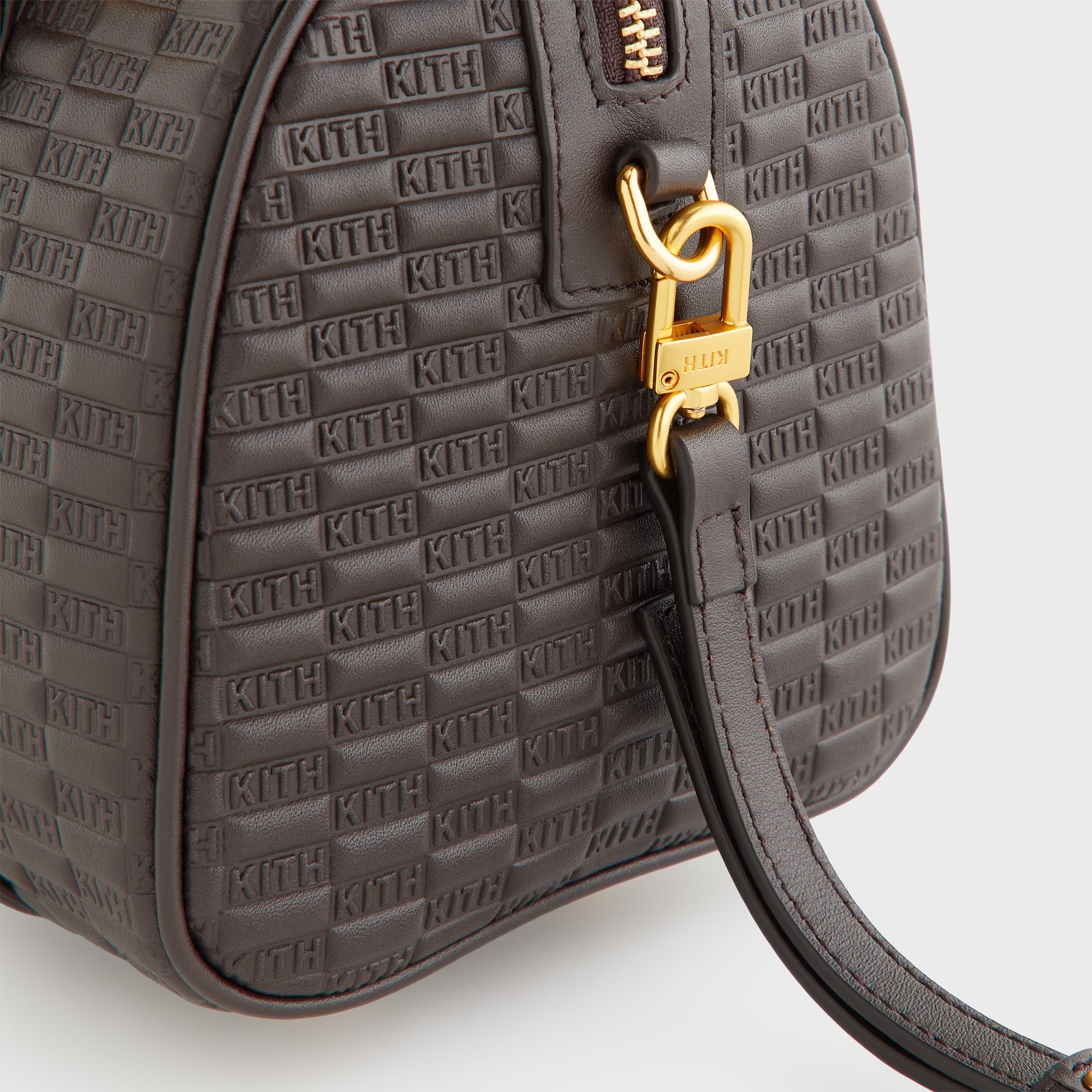 Kith Women Leather Monogram Smooth Harlowe Bag - Ganache – Kith Canada