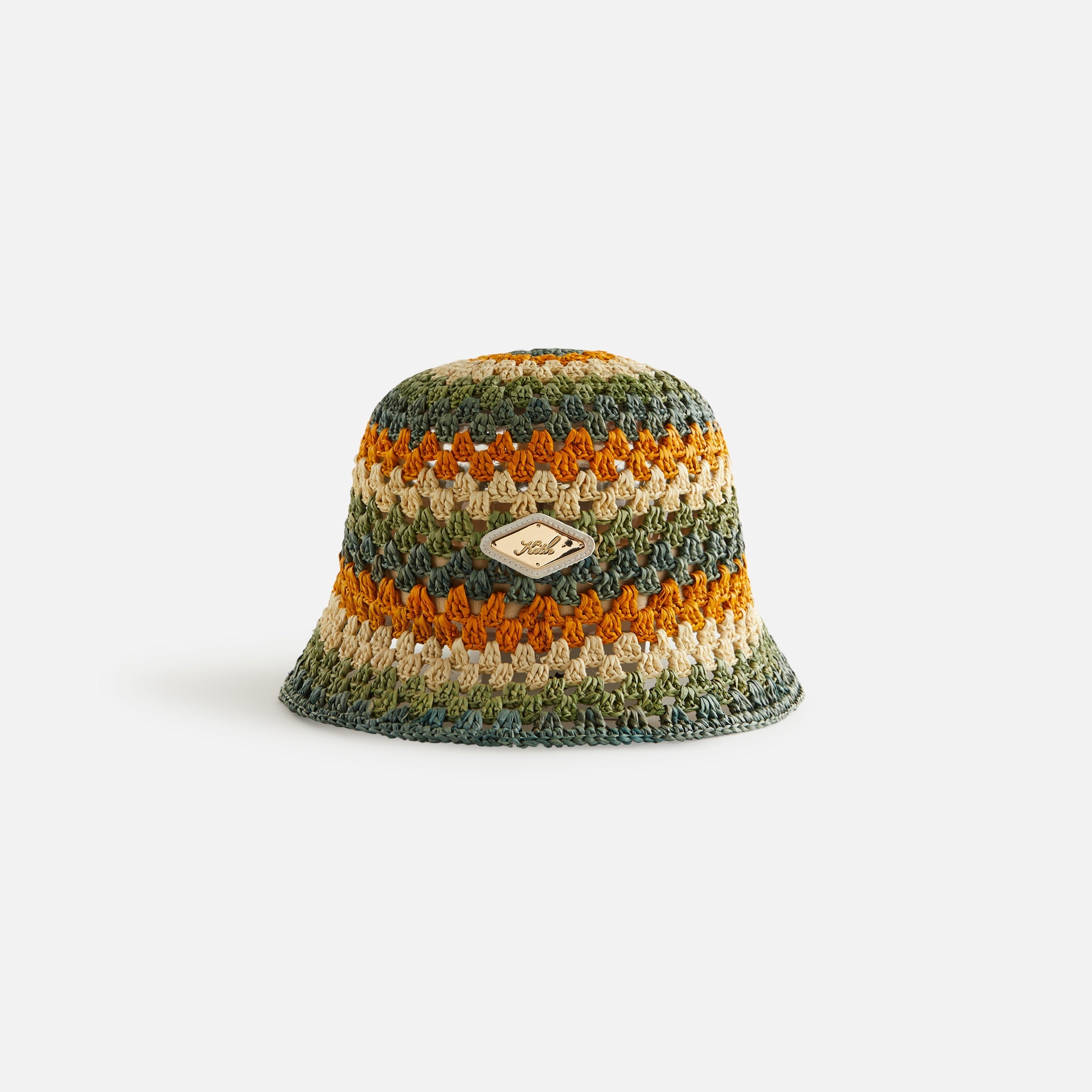 Kith Women Raffia Multi Stitch Bucket Hat - Madeira – Kith Canada